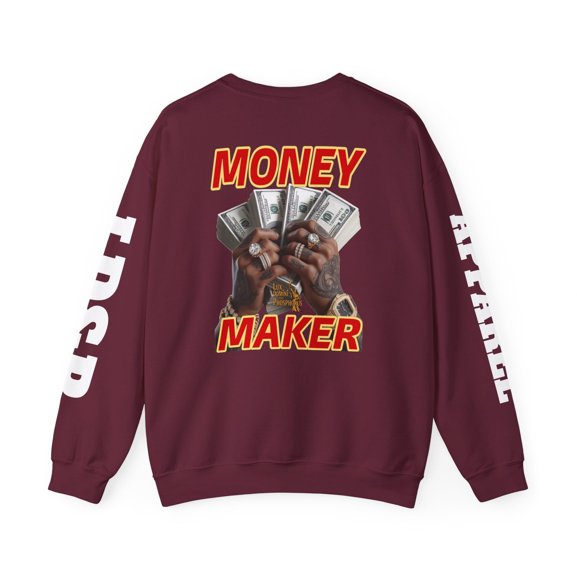 Money Maker Unisex Sweatshirt - LD&P APPAREL Design