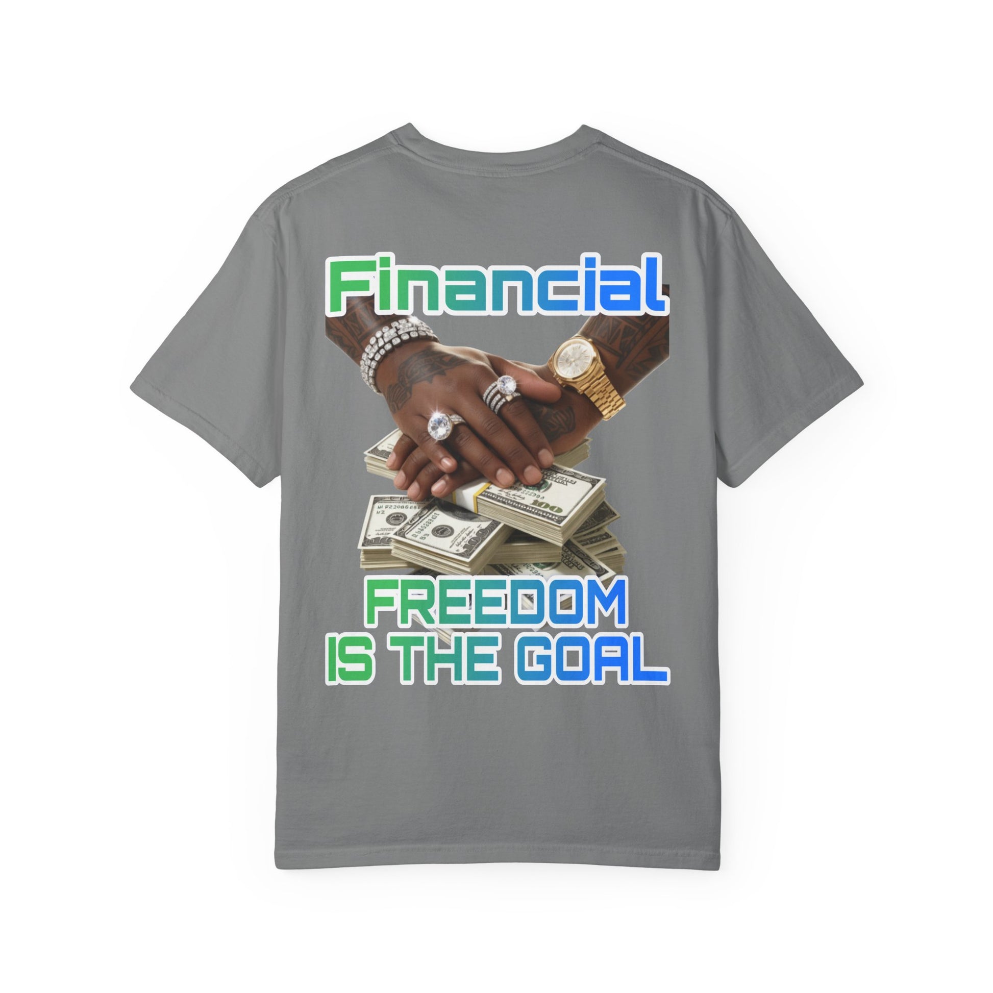 Financial Freedom Unisex T-shirt - 'Financial Freedom is The Goal' Design