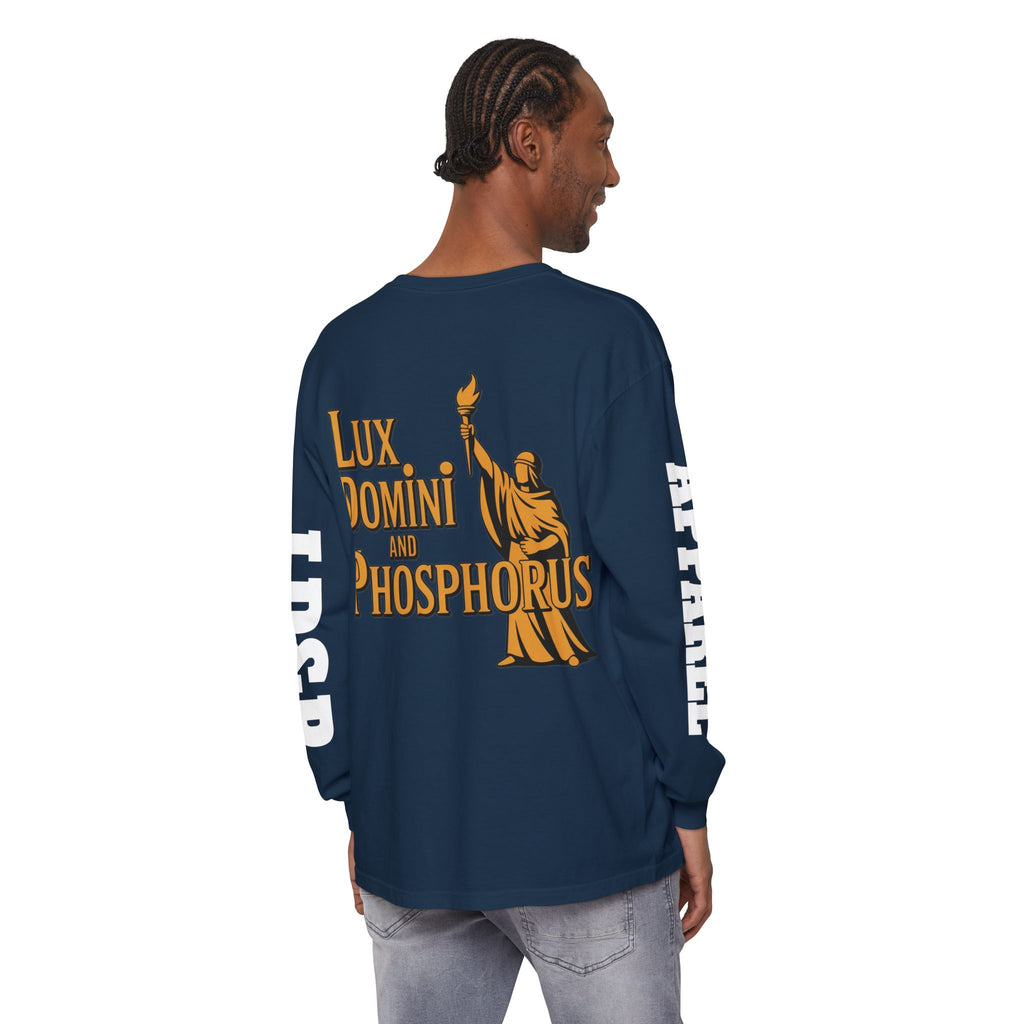 Long Sleeve T-Shirt Lux Domini and Phosphorus LD&P Apparel Design