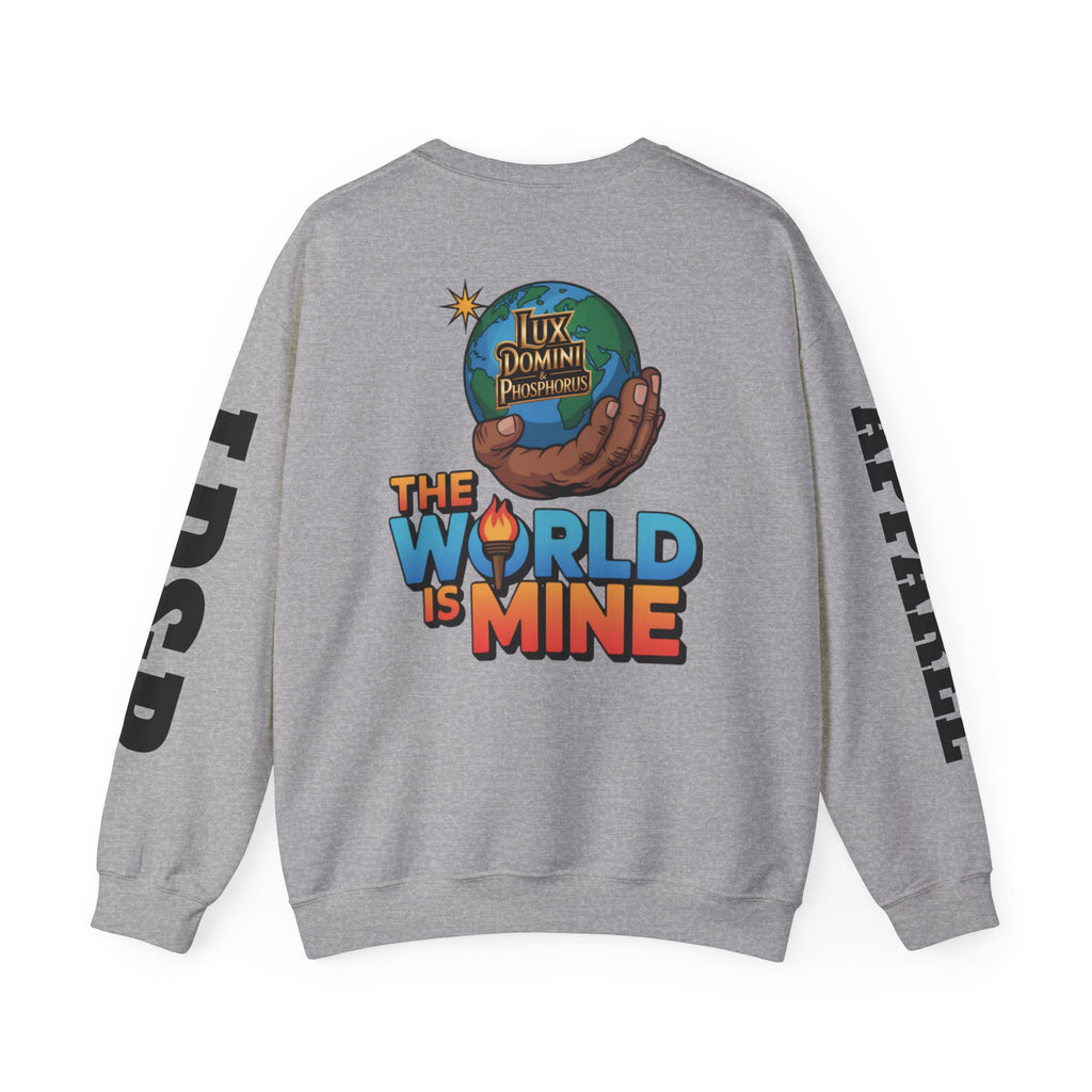Graphic Sweatshirt - The World Is Mine LD&P APPAREL Design