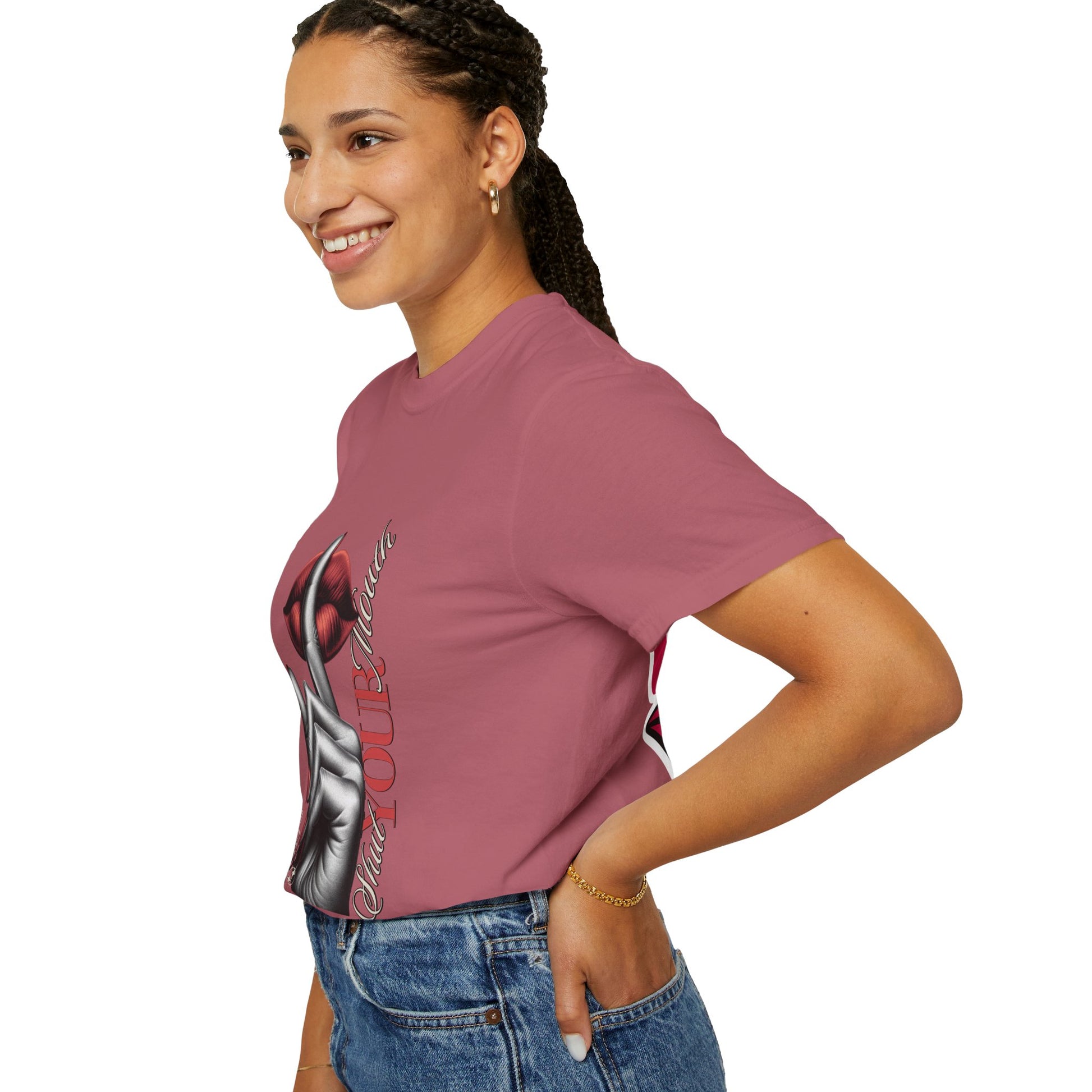 Dyed T-shirt - Big Moma Print