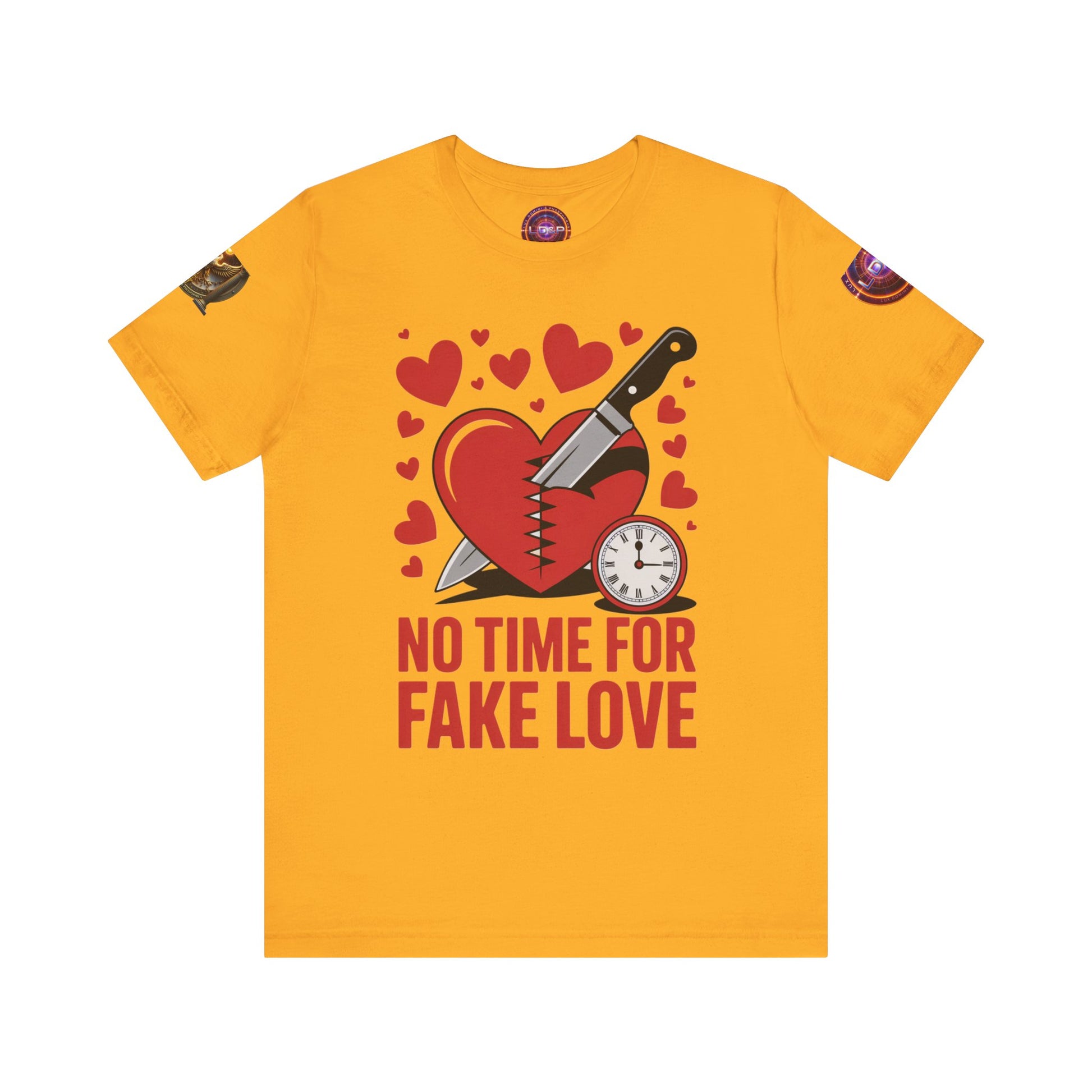 Short Sleeve Tee - No Fake Love Design
