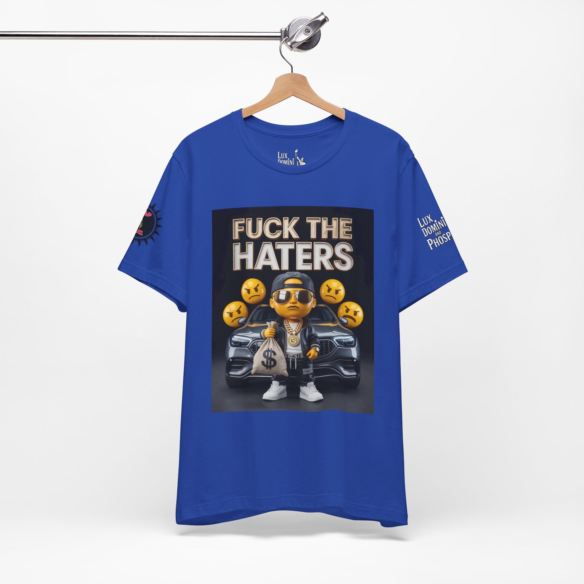 Fuck the Haters Unisex Tee - Bold Graphic Motivational Shirt