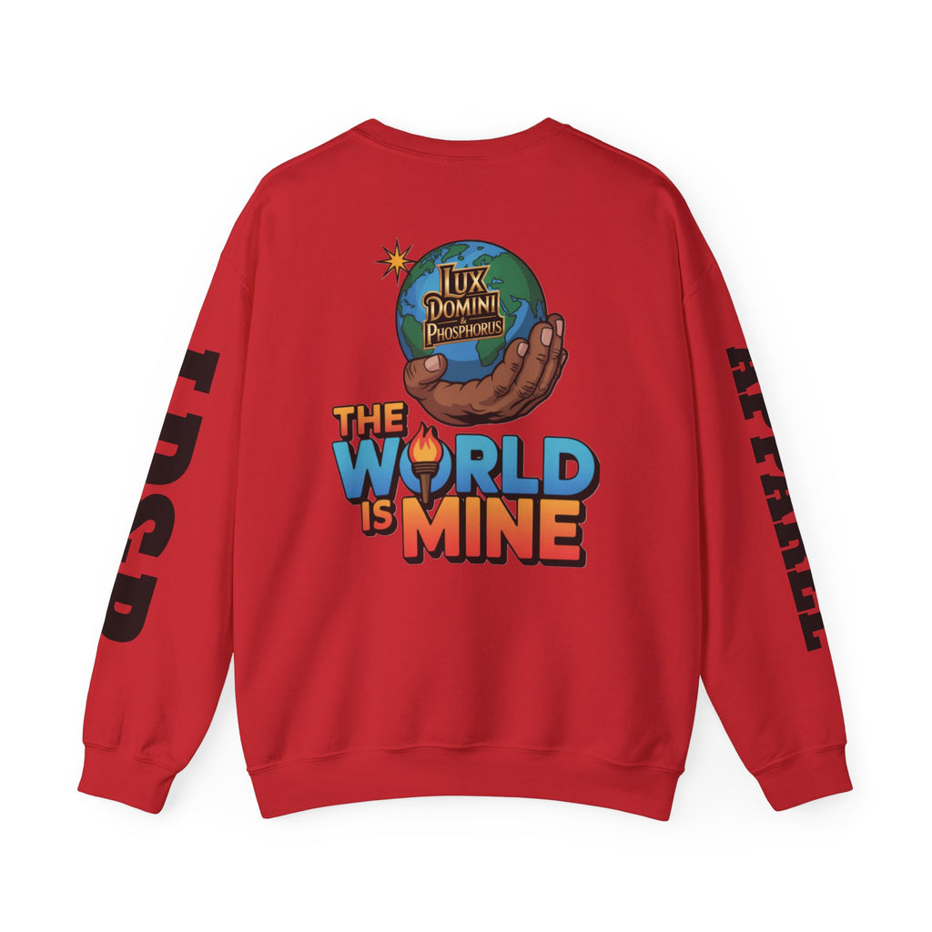 Graphic Sweatshirt - The World Is Mine LD&P APPAREL Design