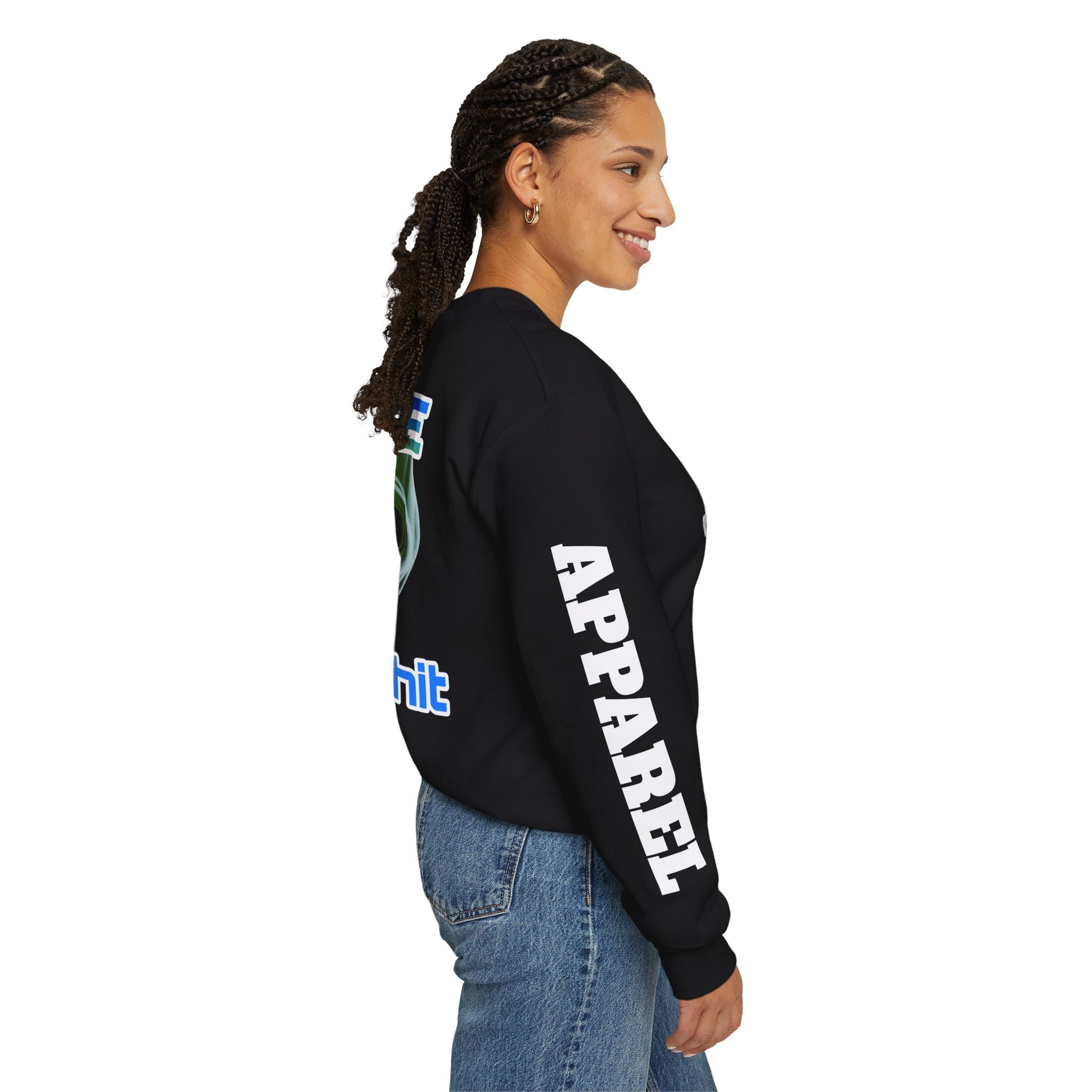 Crewneck Sweatshirt - Smoke That LD&P APPAREL Design