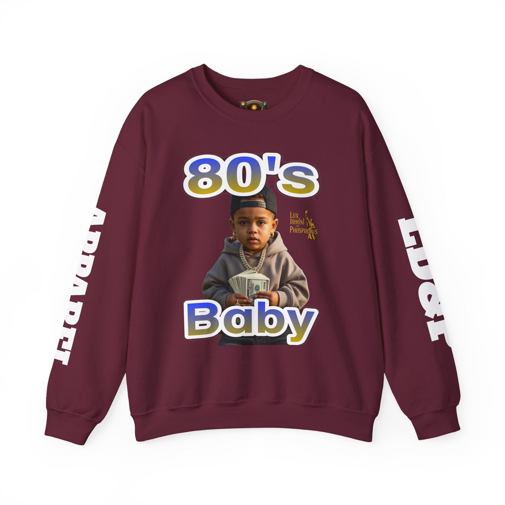 80's Baby Unisex Sweatshirt - LD&P APPAREL