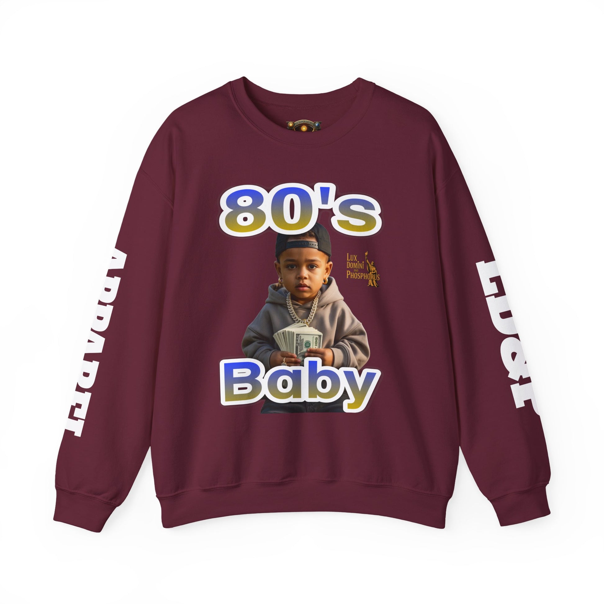 80's Baby Unisex Sweatshirt - LD&P APPAREL