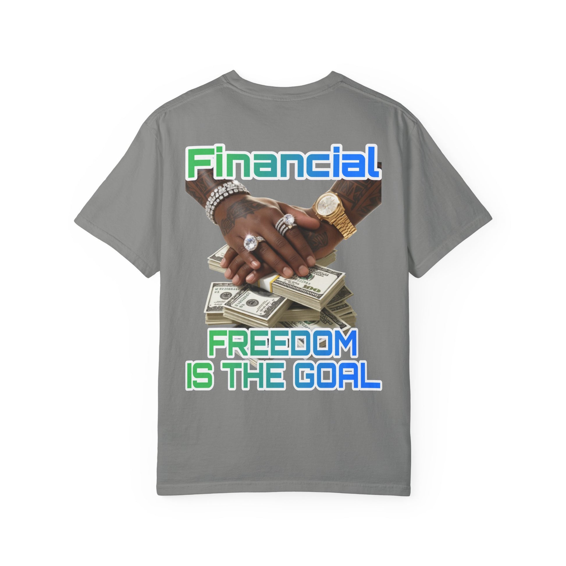 Financial Freedom Unisex T-shirt - 'Financial Freedom is The Goal' Design