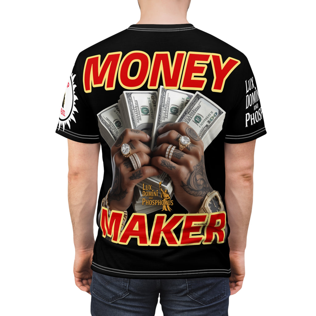Money Maker Unisex Tee - Lux Domini and Phosphorus LD&P Apparel Design