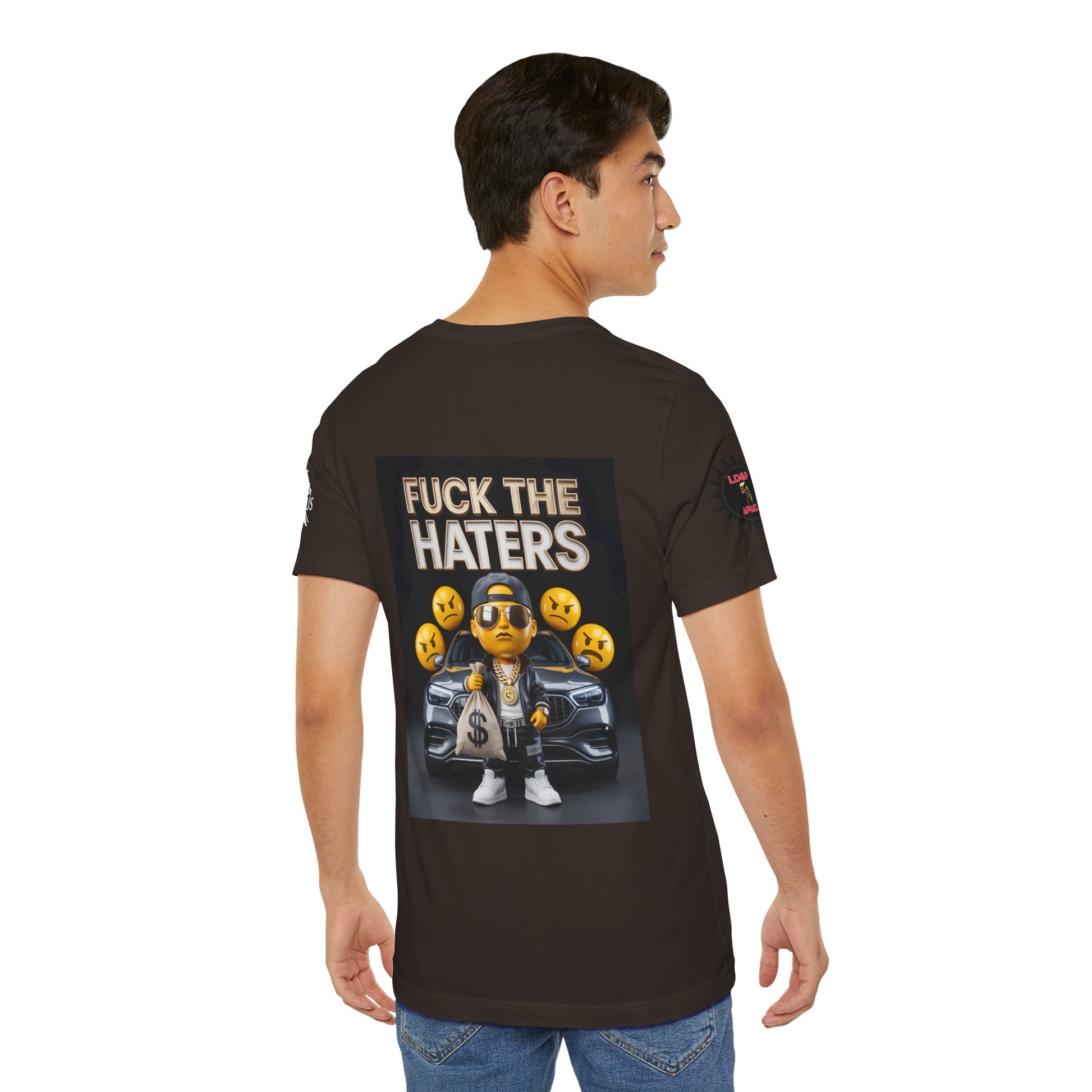 Fuck the Haters Unisex Tee - Bold Graphic Motivational Shirt