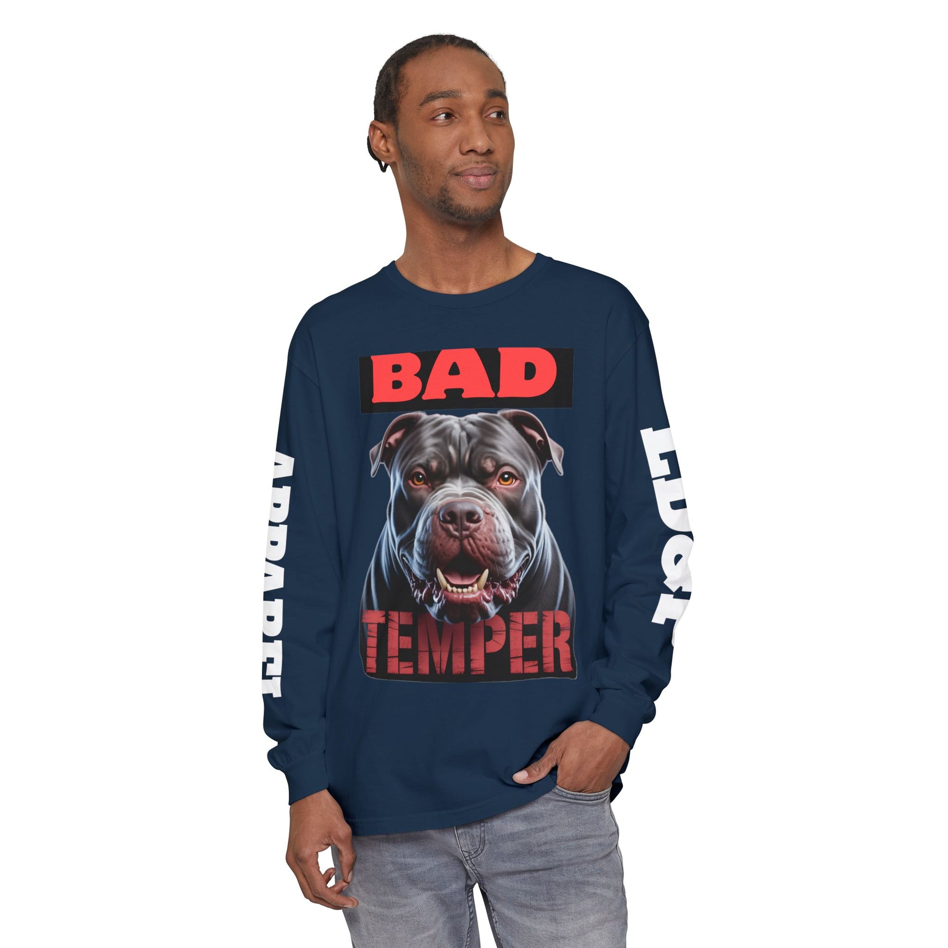 Long Sleeve T-Shirt - Bad Temper Design