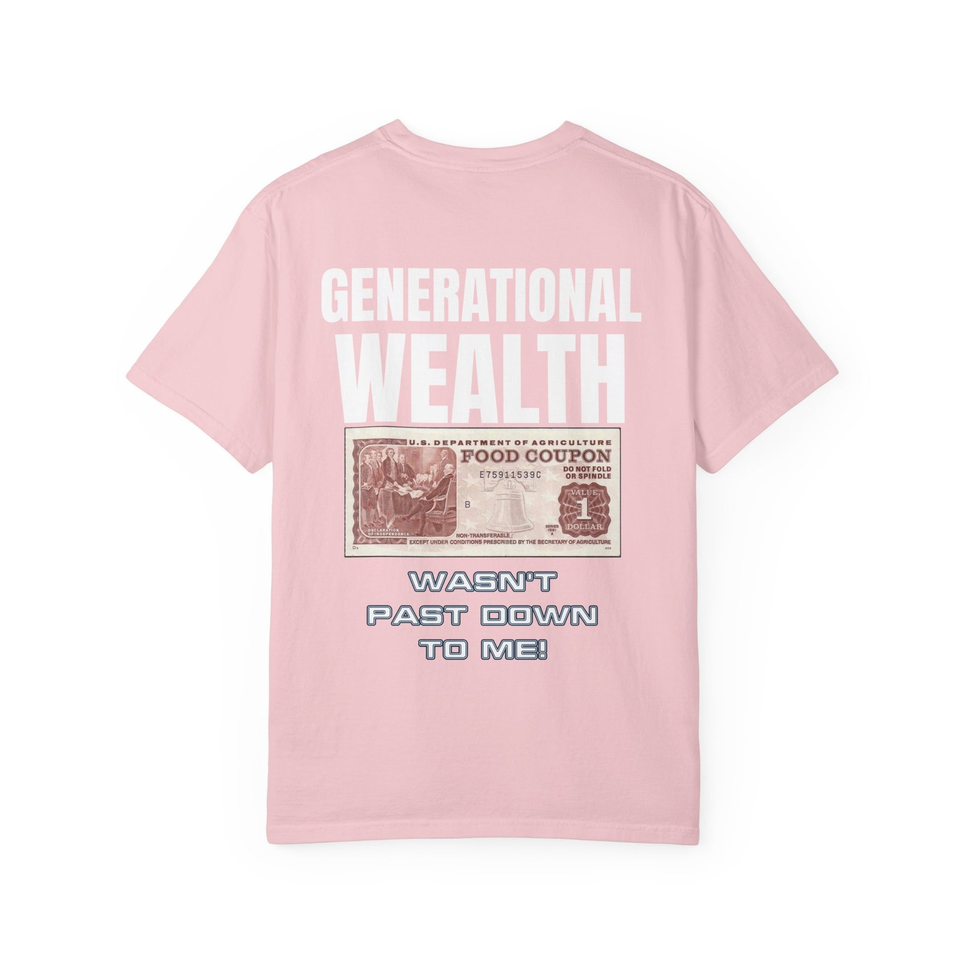 Garment-Dyed T-shirt Generational Wealth Tee