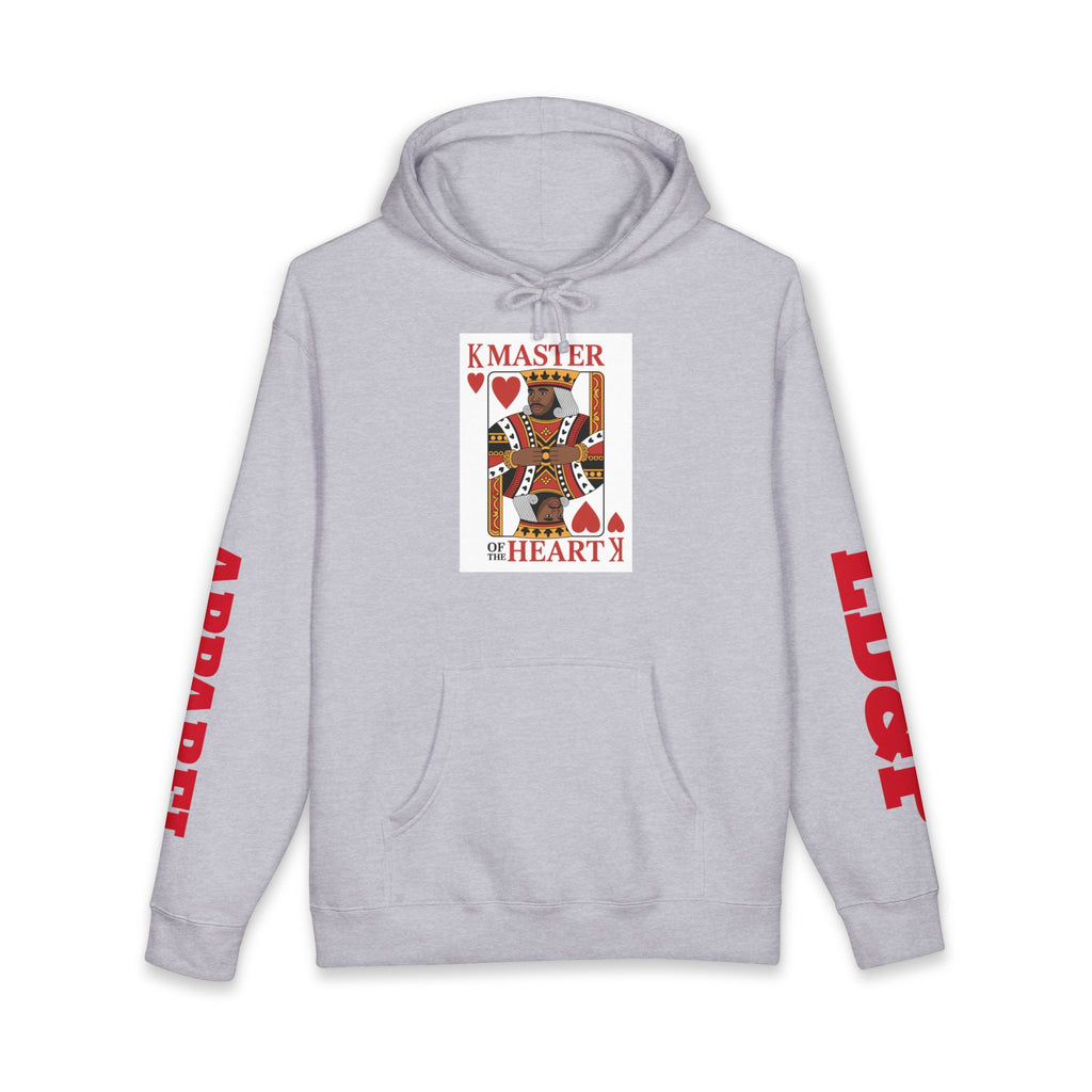 King Of Hearts  Heavyweight Hooded Sweatshirt