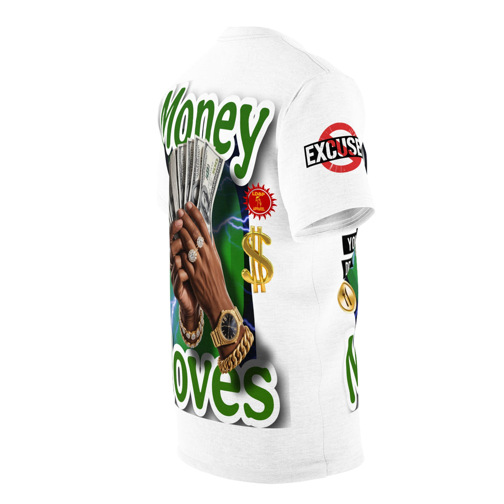 Money Moves T‑Shirt LD&P APPAREL GRAPHIC T-Shirt White