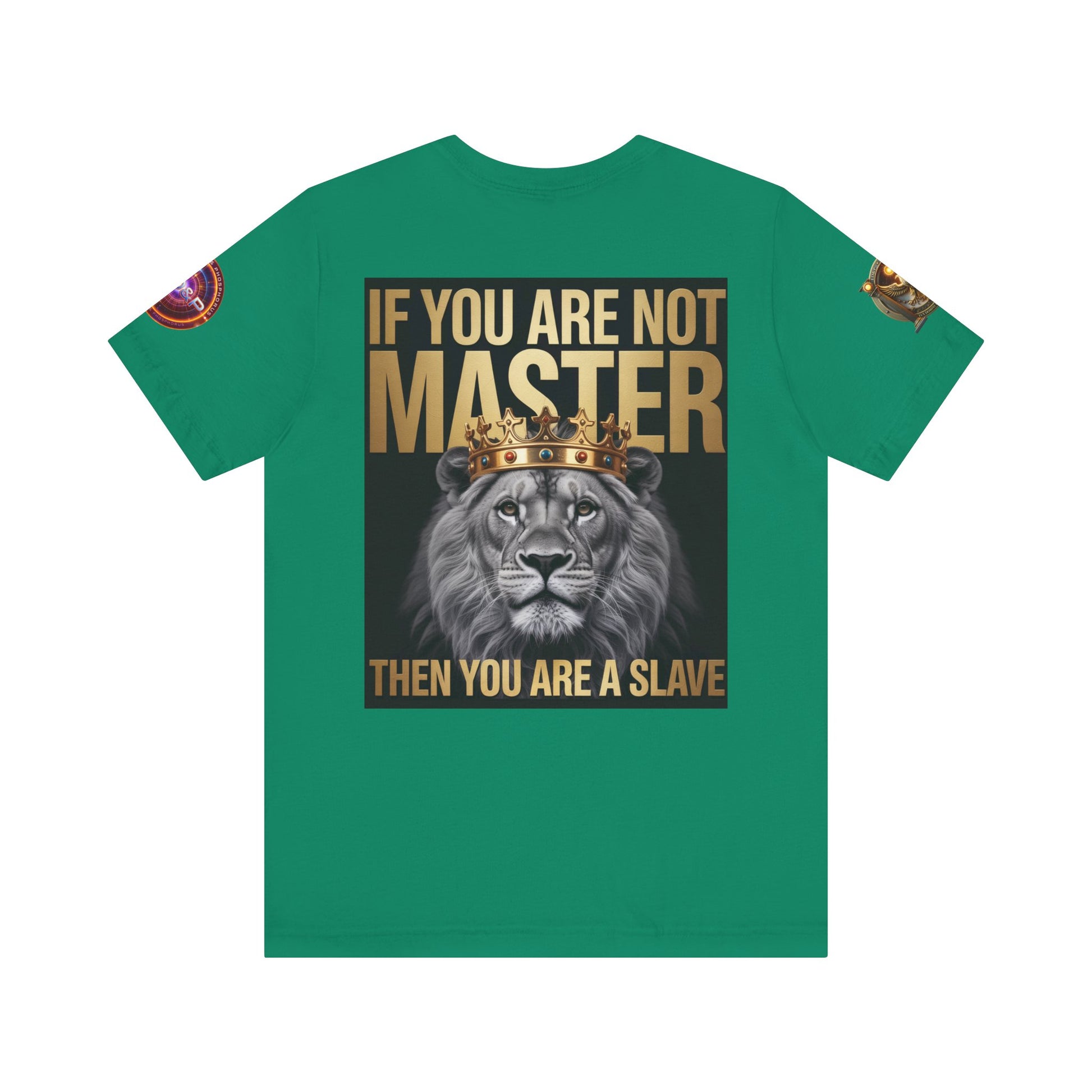 T-Shirt Master or slave LD&amp;P APPAREL Design Unisex Jersey Short Sleeve Tee