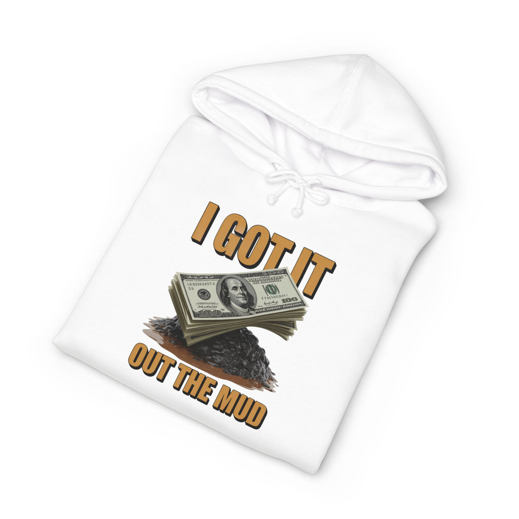 I Got It Out The Mud Hoodie — Money Stack Graphic Hoodie