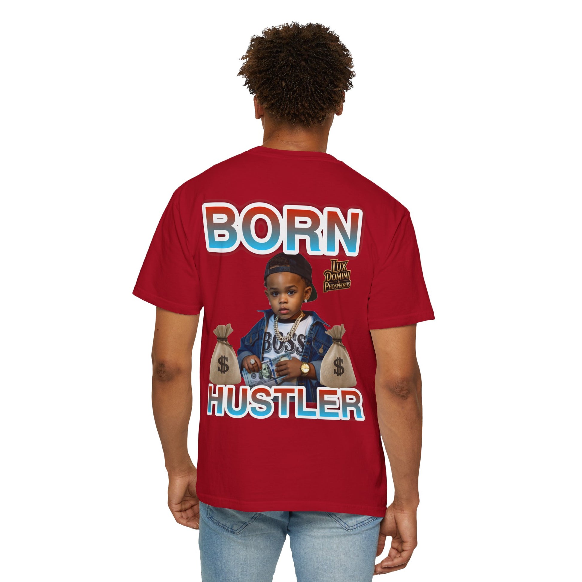 Garment-Dyed T-shirt BORN HUSTLER LD&P APPAREL