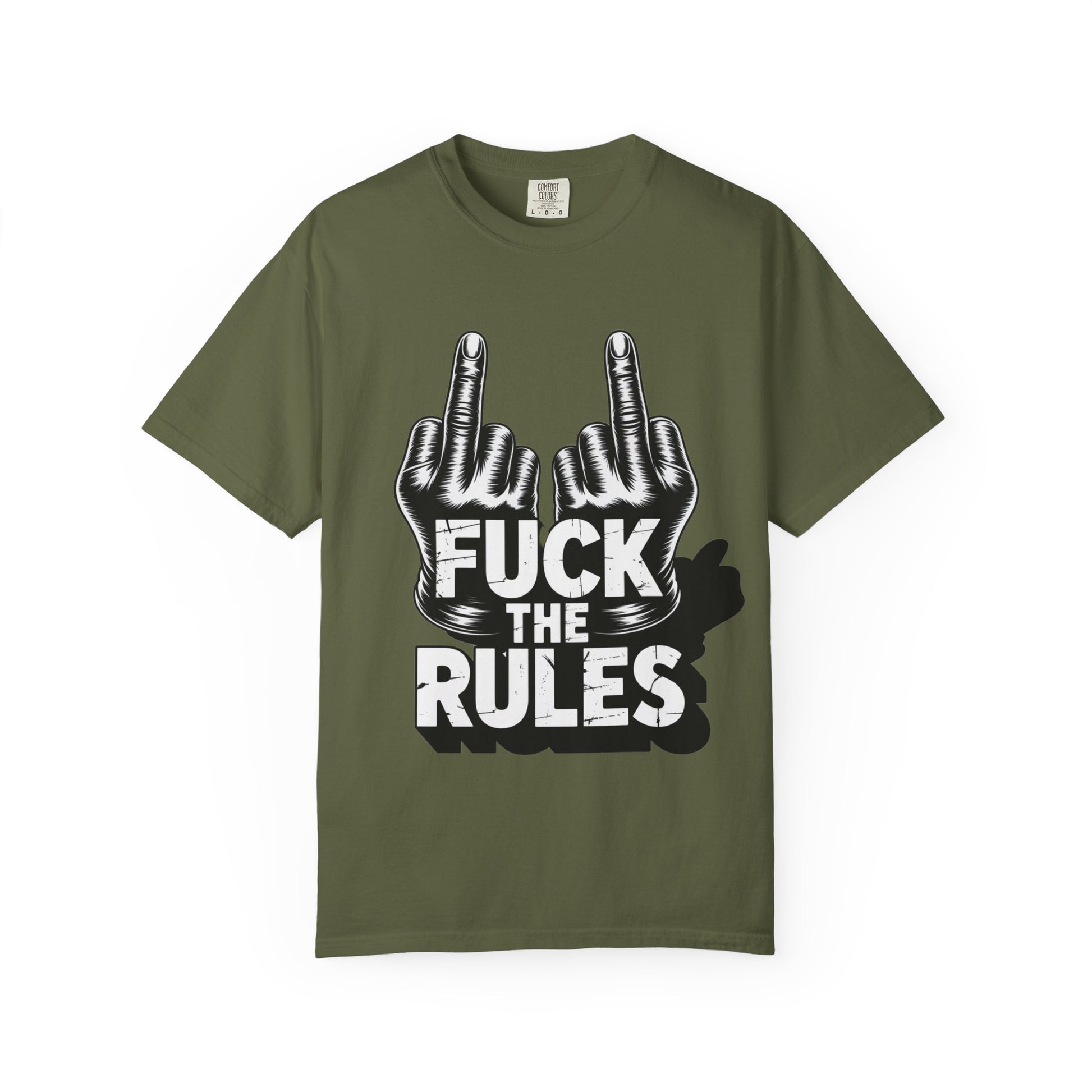Trust Nothing Unisex T-shirt - Skip The Rules Typography Tee
