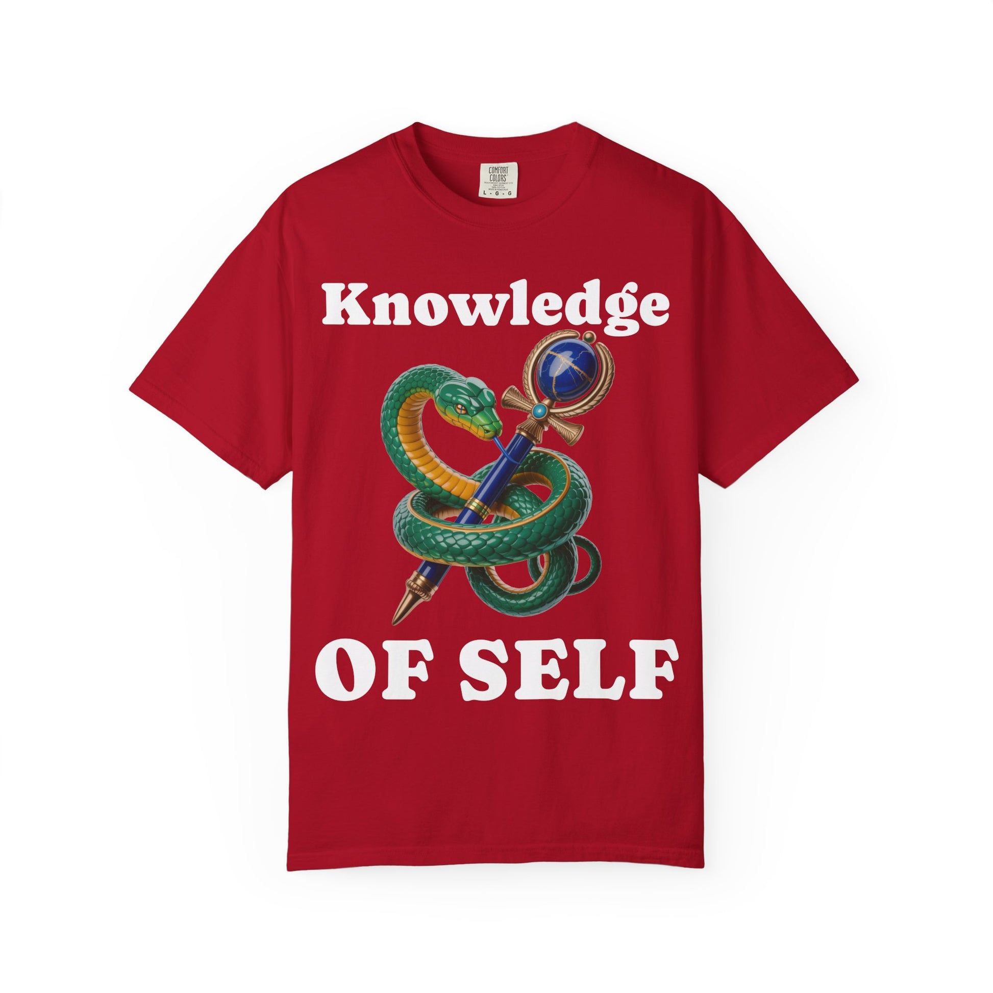 Kundalini Unisex T-shirt with Self Knowledge Design