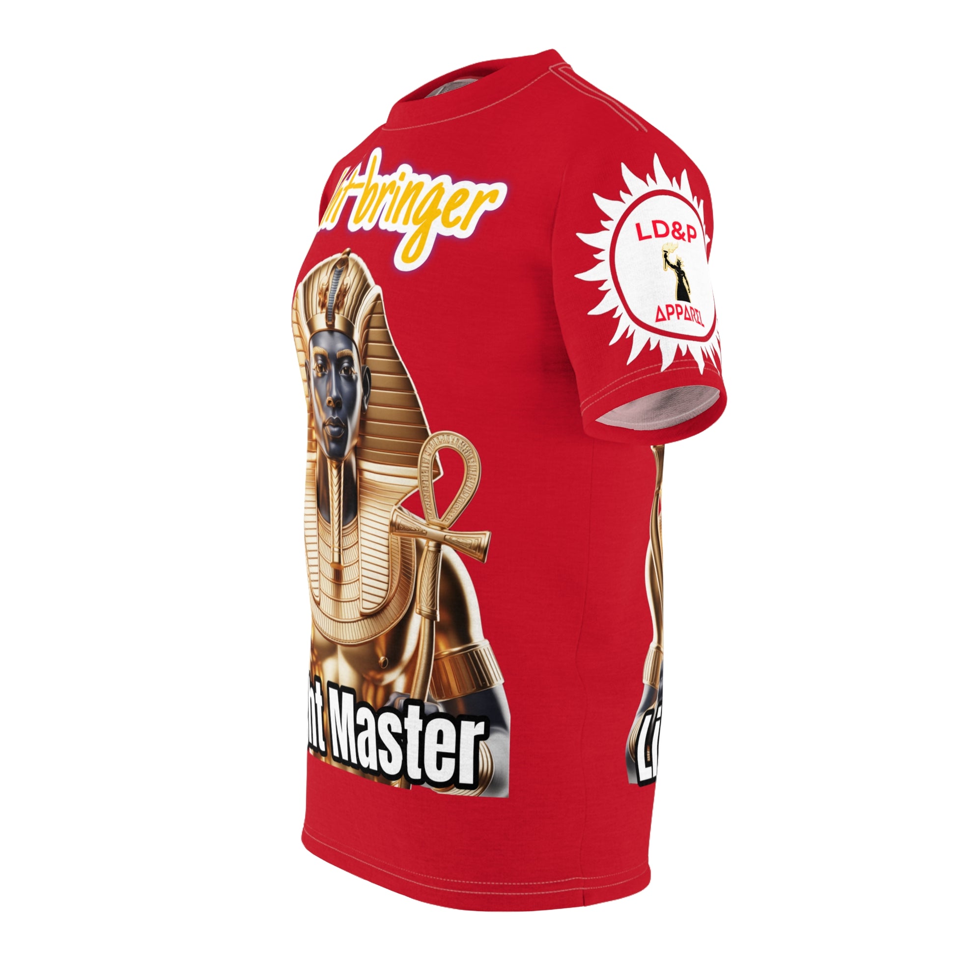 Light Master Tee - Lux Domini and Phosphorus LD&P Apparel Design Red