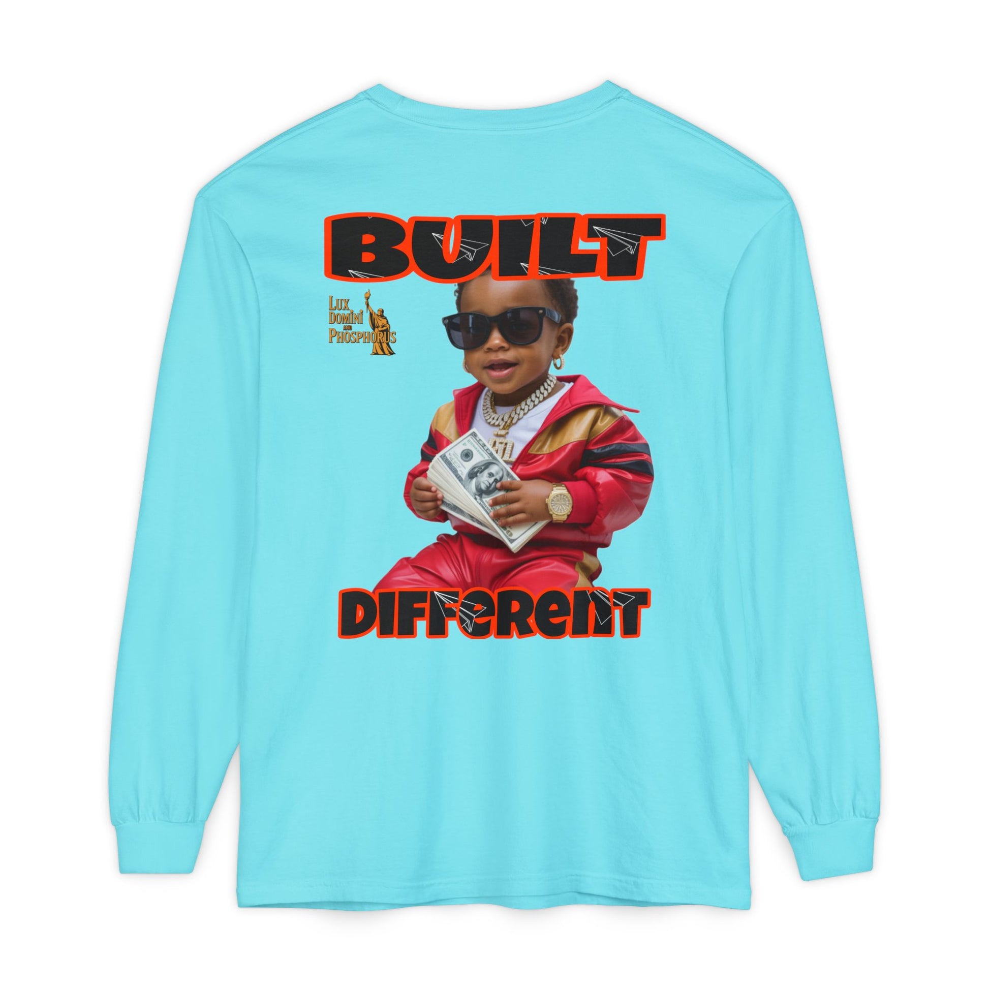 Long Sleeve T-Shirt - Built Different LD&P Apparel Design