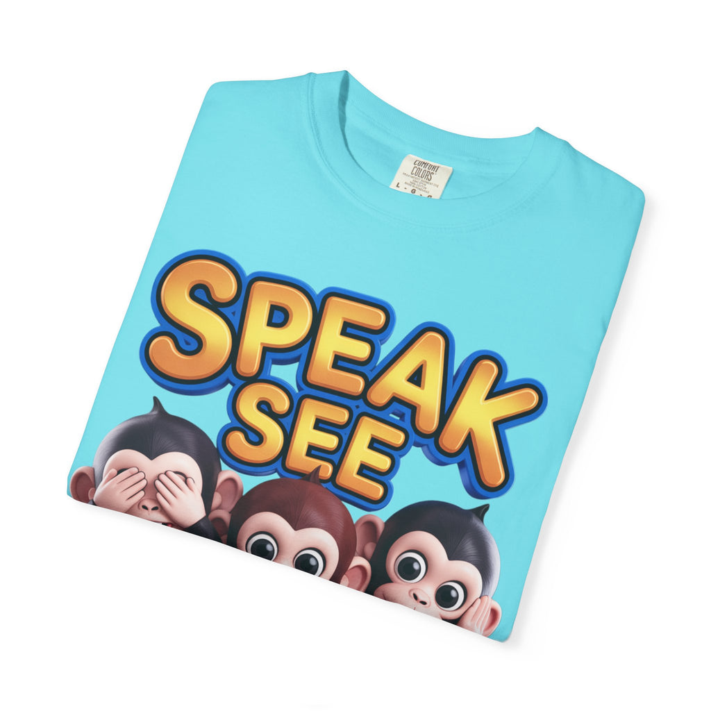 Graphic T-Shirt Speak See Hear No Evil