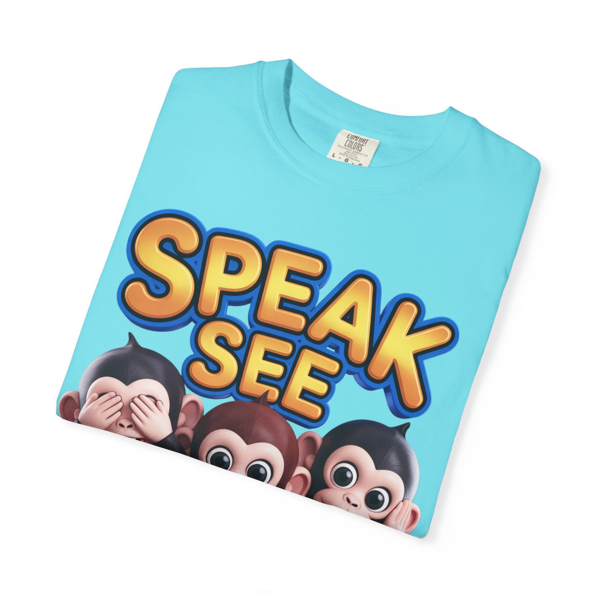 Graphic T-Shirt Speak See Hear No Evil