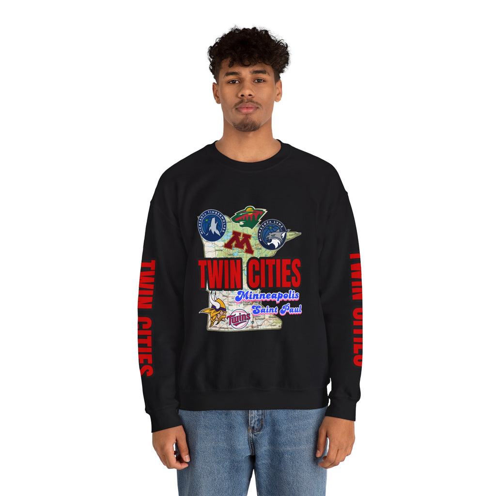 Crewneck Sweatshirt TWIN CITIES Urban Design