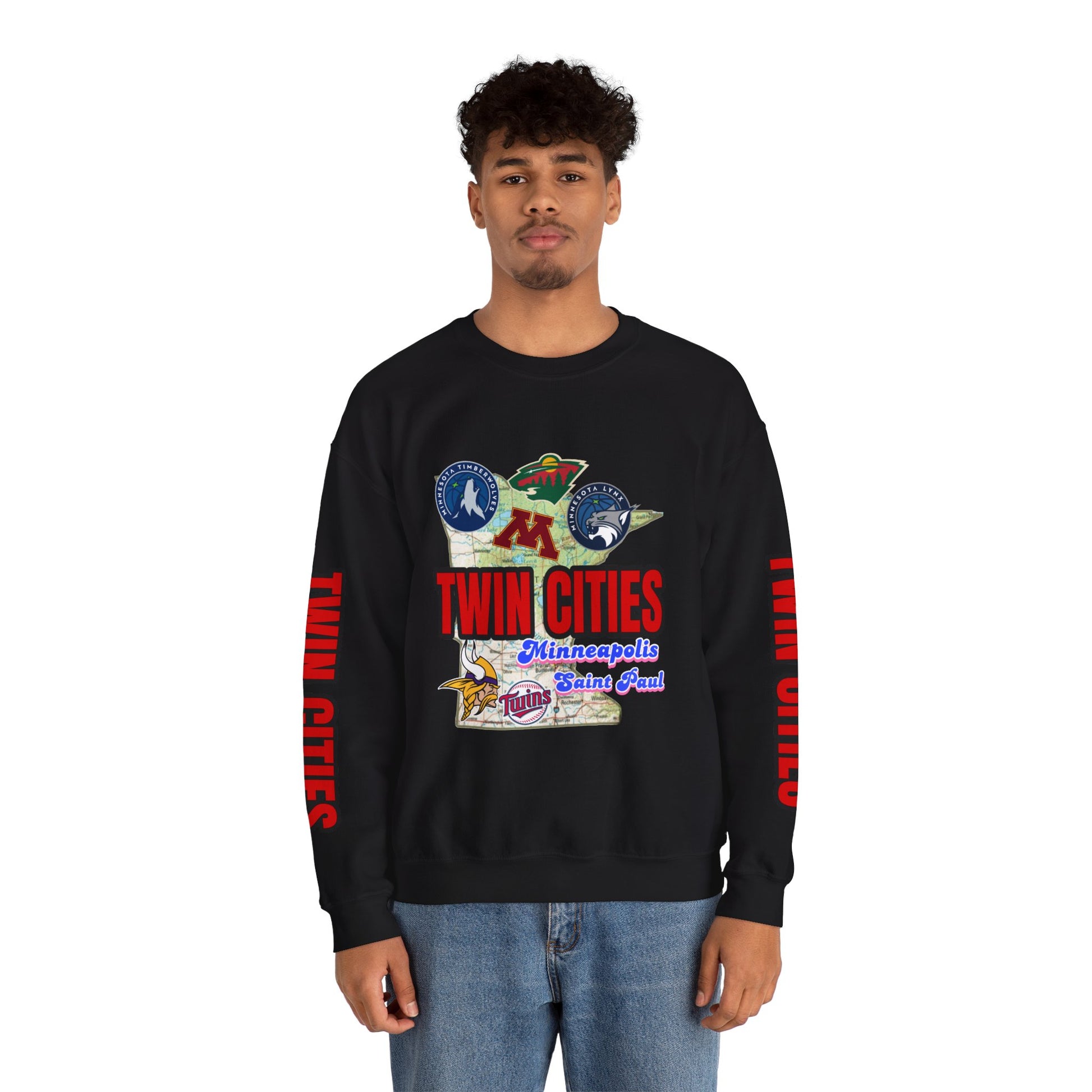 Crewneck Sweatshirt TWIN CITIES Urban Design