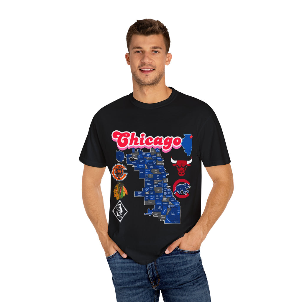 Chicago Unisex T-shirt - Vintage Chicago Design
