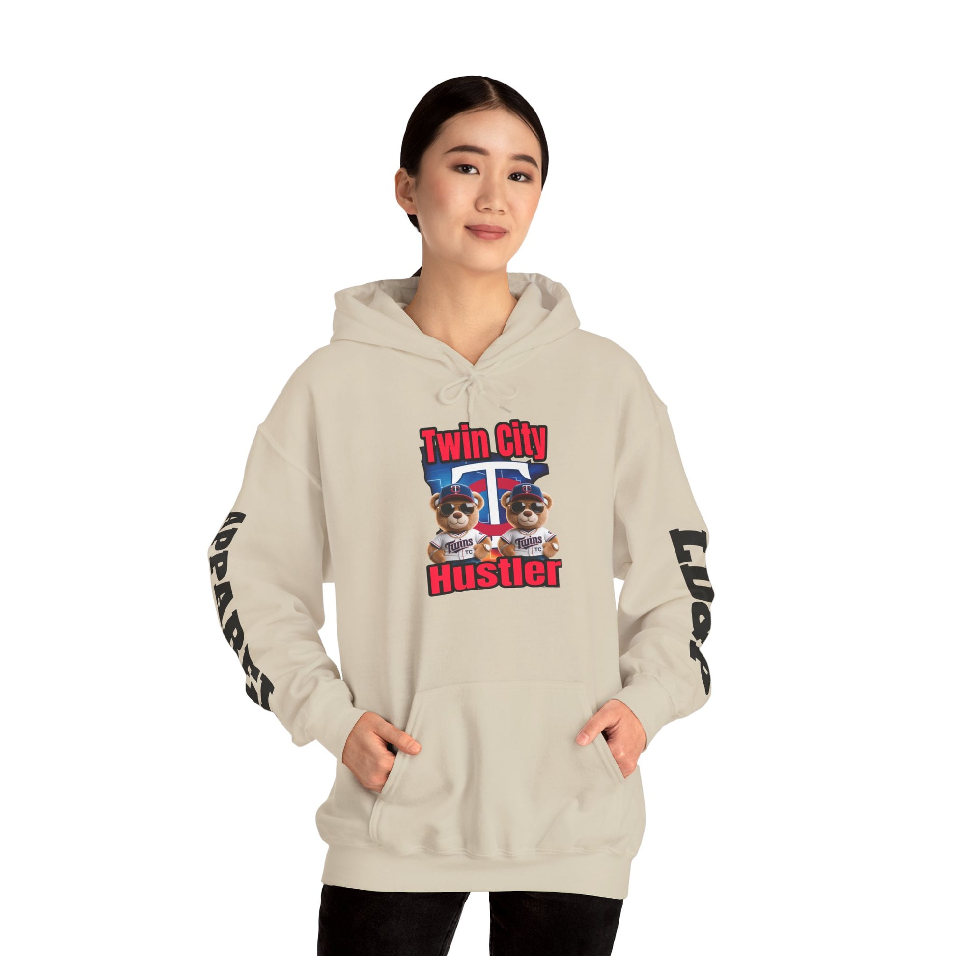 Hooded Sweatshirt - Twin City HUSTLER