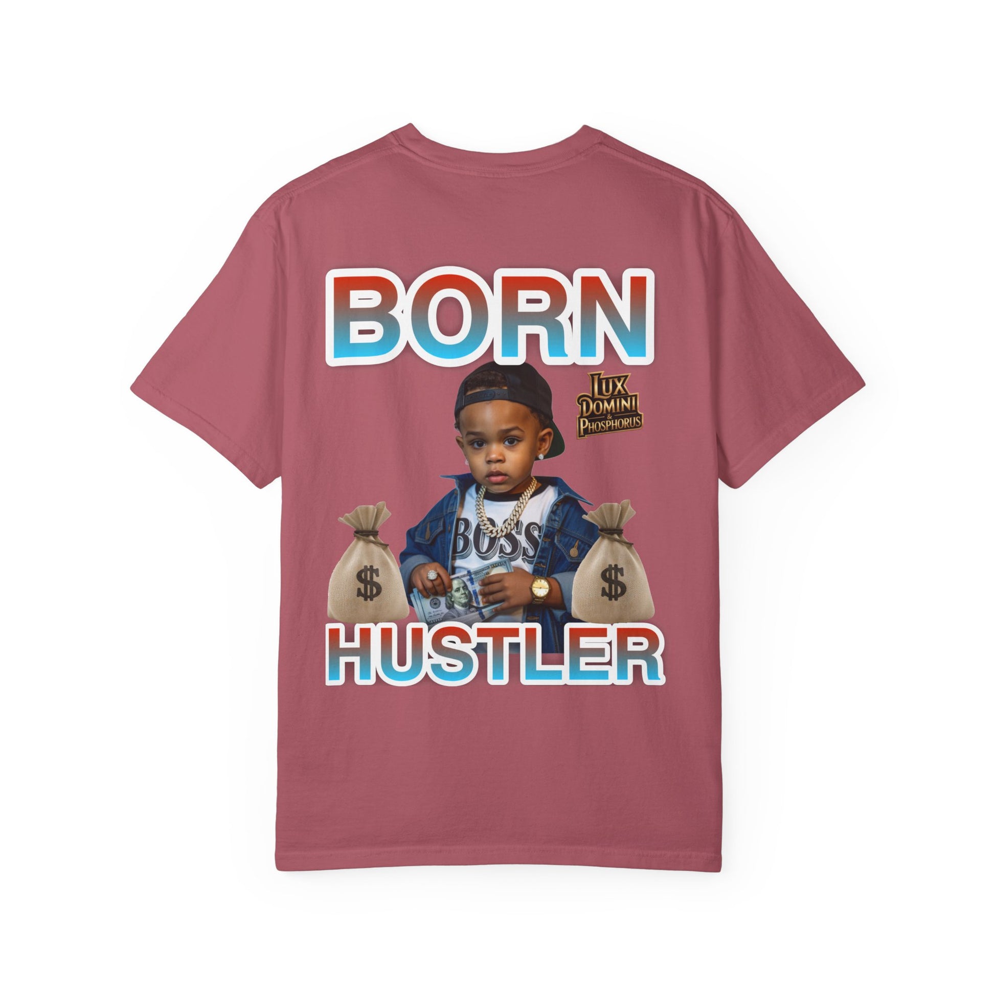 Garment-Dyed T-shirt BORN HUSTLER LD&P APPAREL