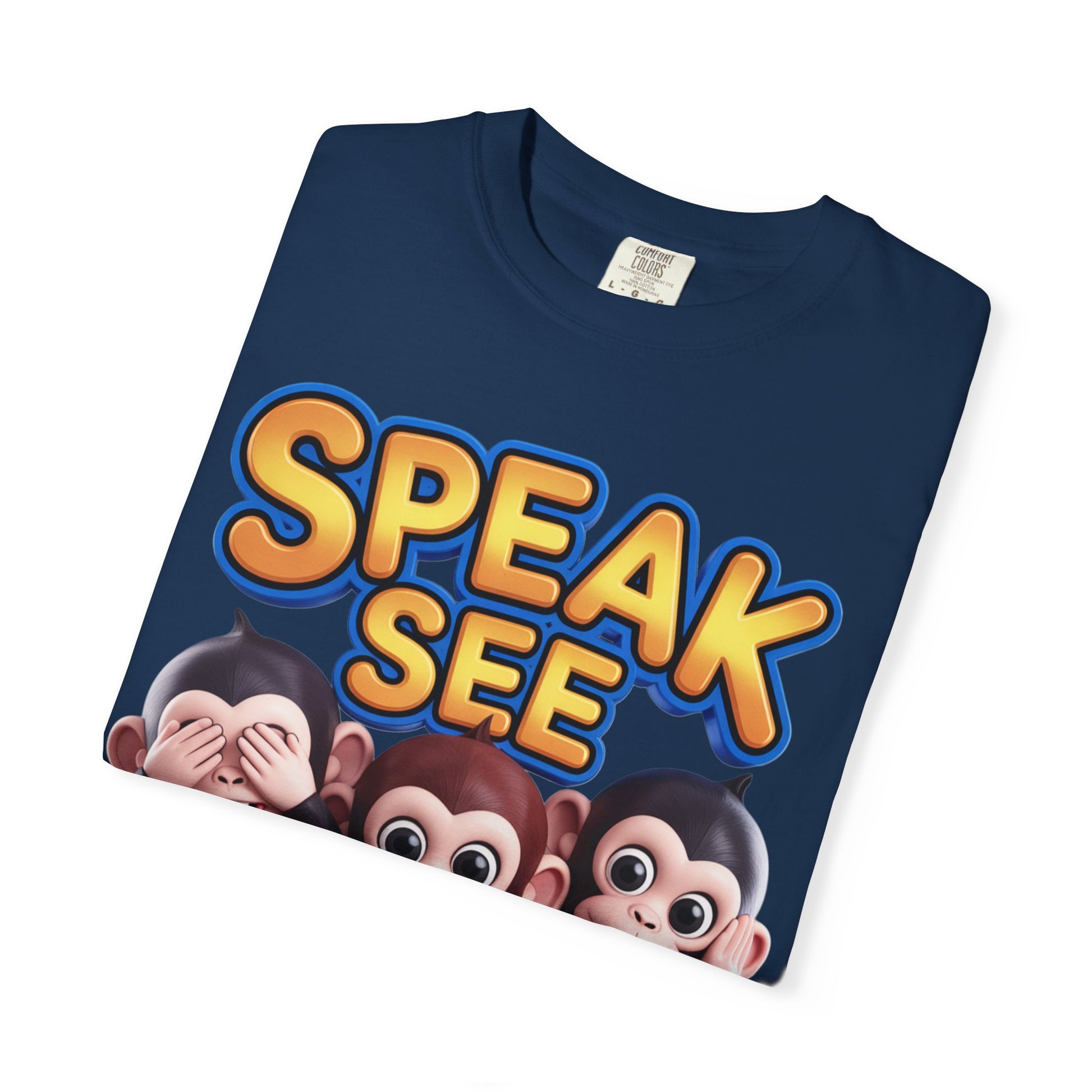 Graphic T-Shirt Speak See Hear No Evil