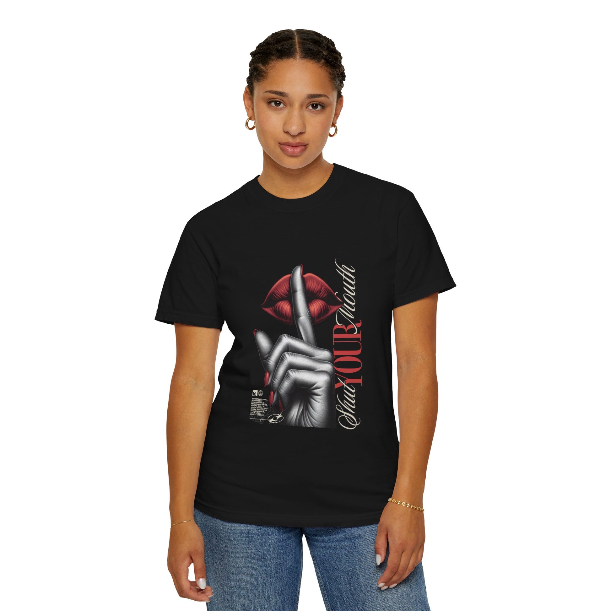 Dyed T-shirt - Big Moma Print