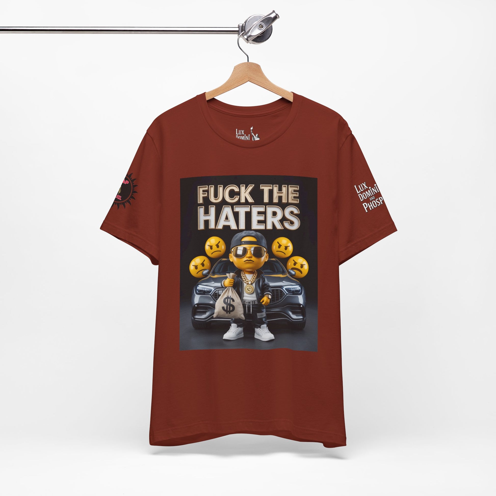 Fuck the Haters Unisex Tee - Bold Graphic Motivational Shirt