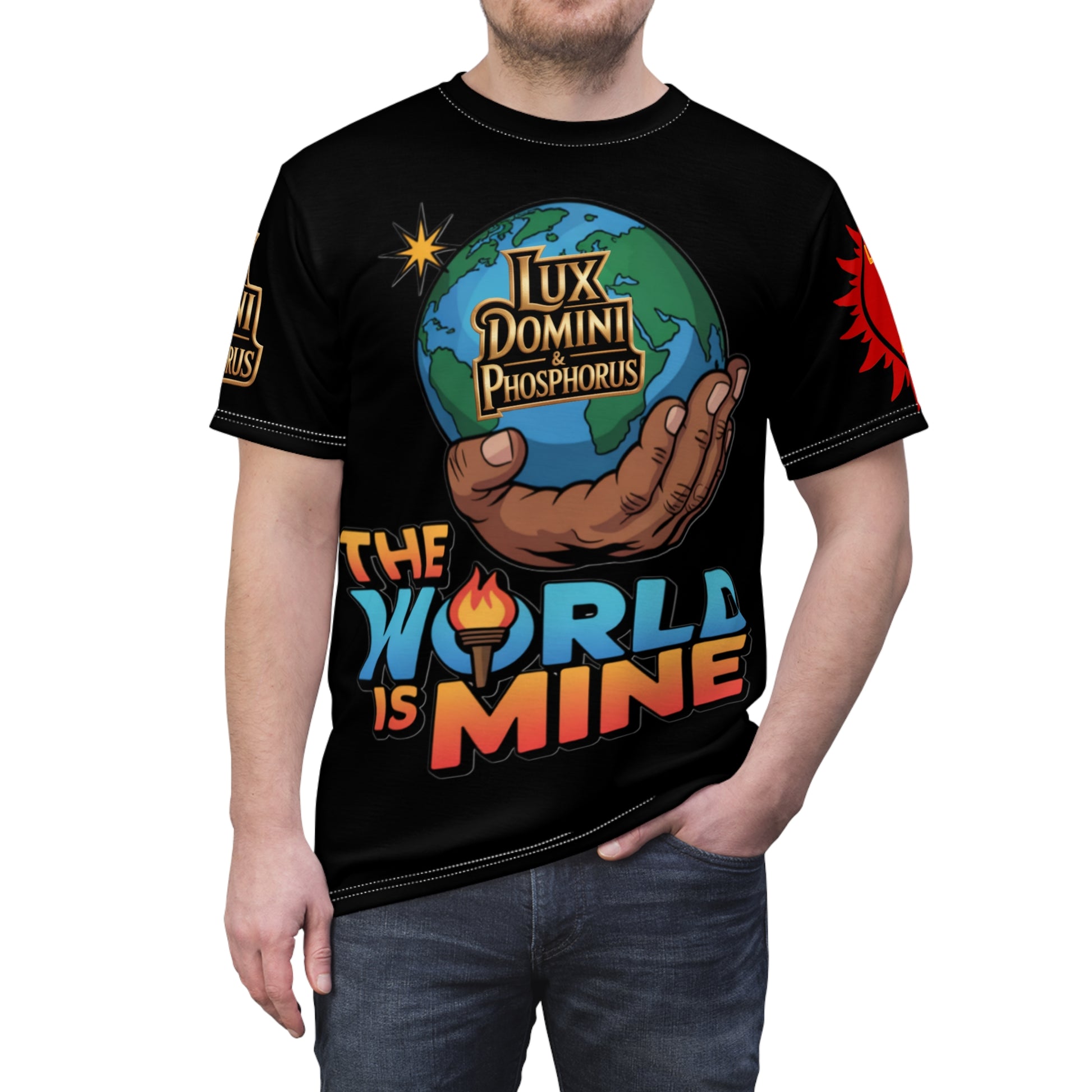 Unisex Tee - 'The World Is Mine' LD&P Apparel Design