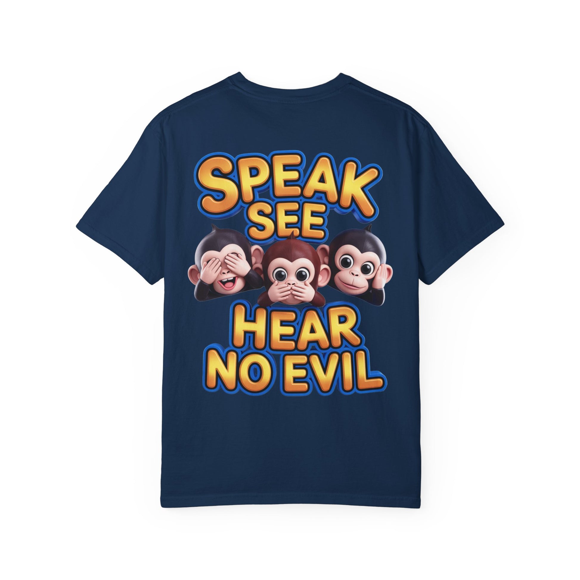 Graphic T-Shirt Speak See Hear No Evil