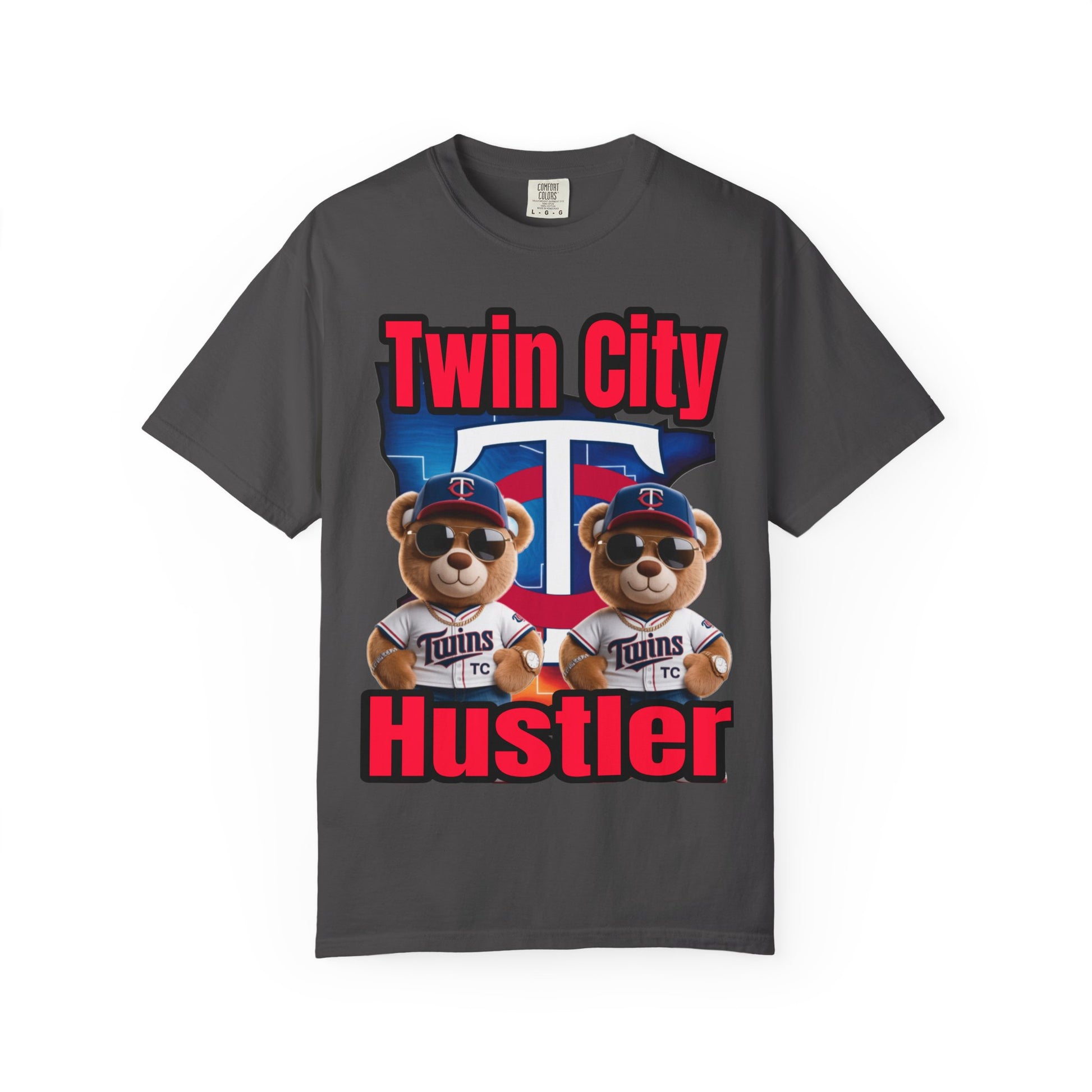Hustler Garment-Dyed T-shirt - Twin City LD&P Apparel Design