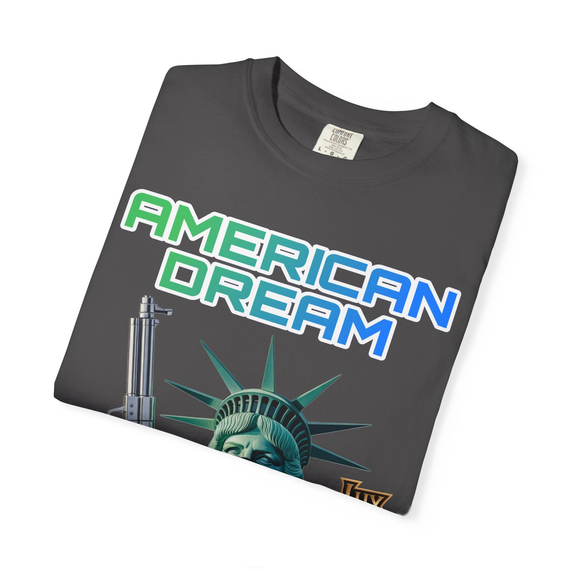 T-shirt American Dream or Nightmare Unisex Garment-Dyed