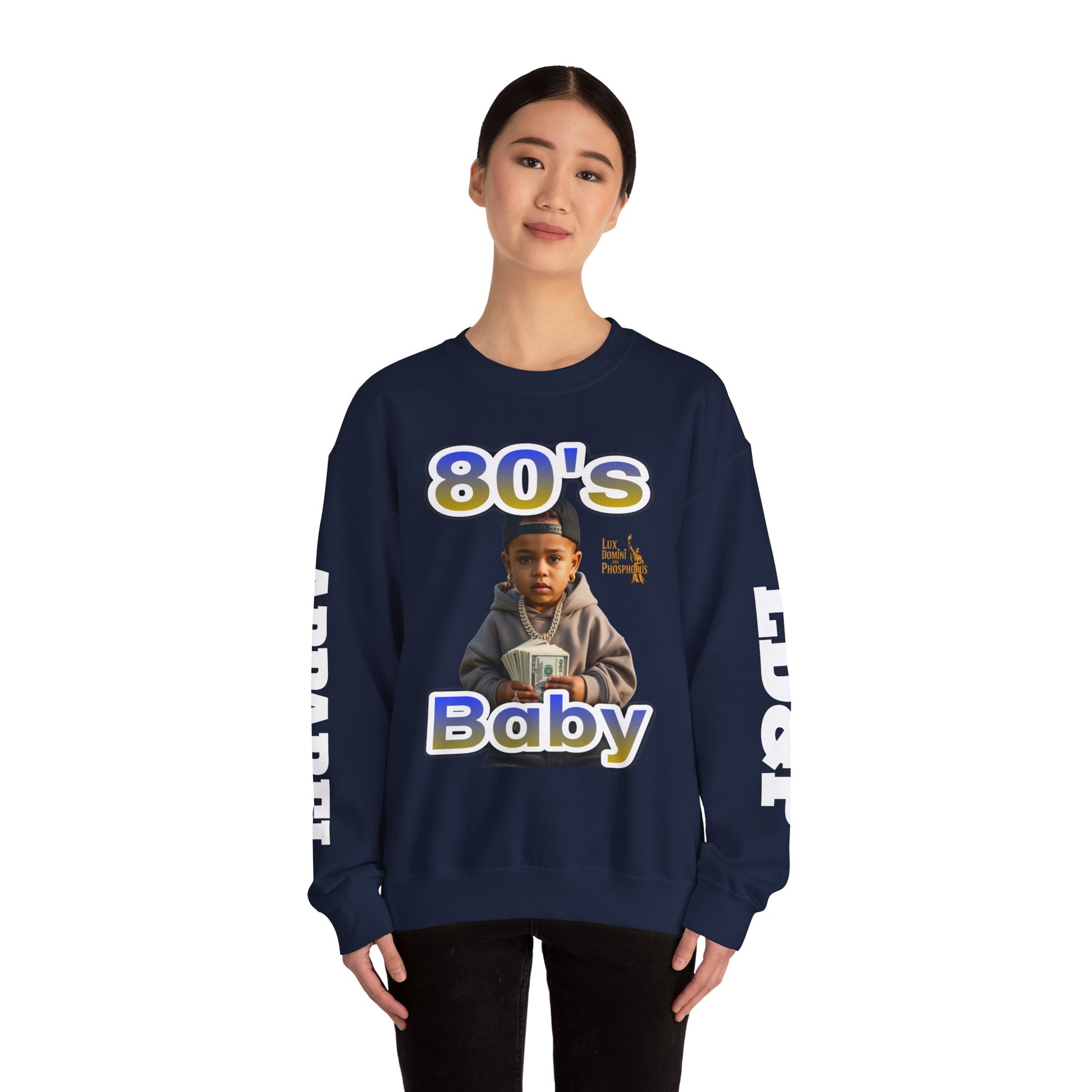 80's Baby Unisex Sweatshirt - LD&P APPAREL
