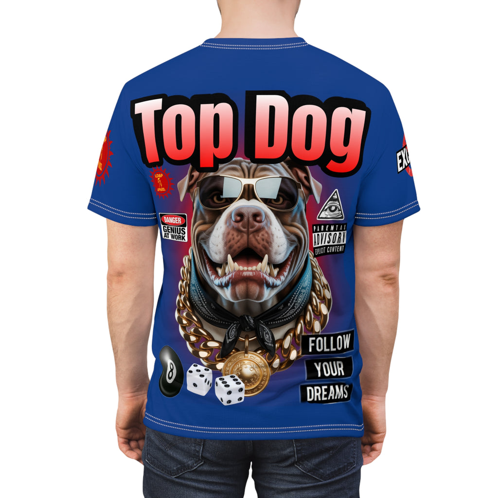 Top Dog LD&P APPAREL GRAPHIC T-Shirt Blue