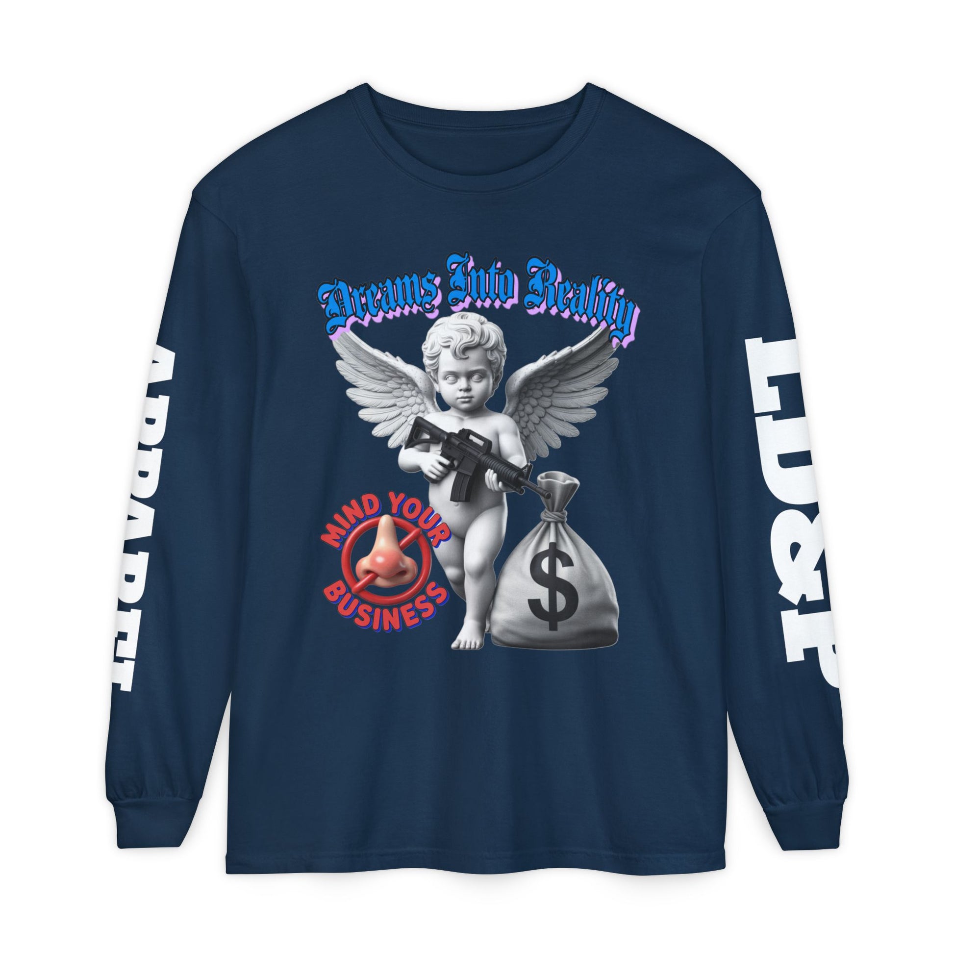 Garment-Dyed Long Sleeve T-Shirt Dreams Into Reality