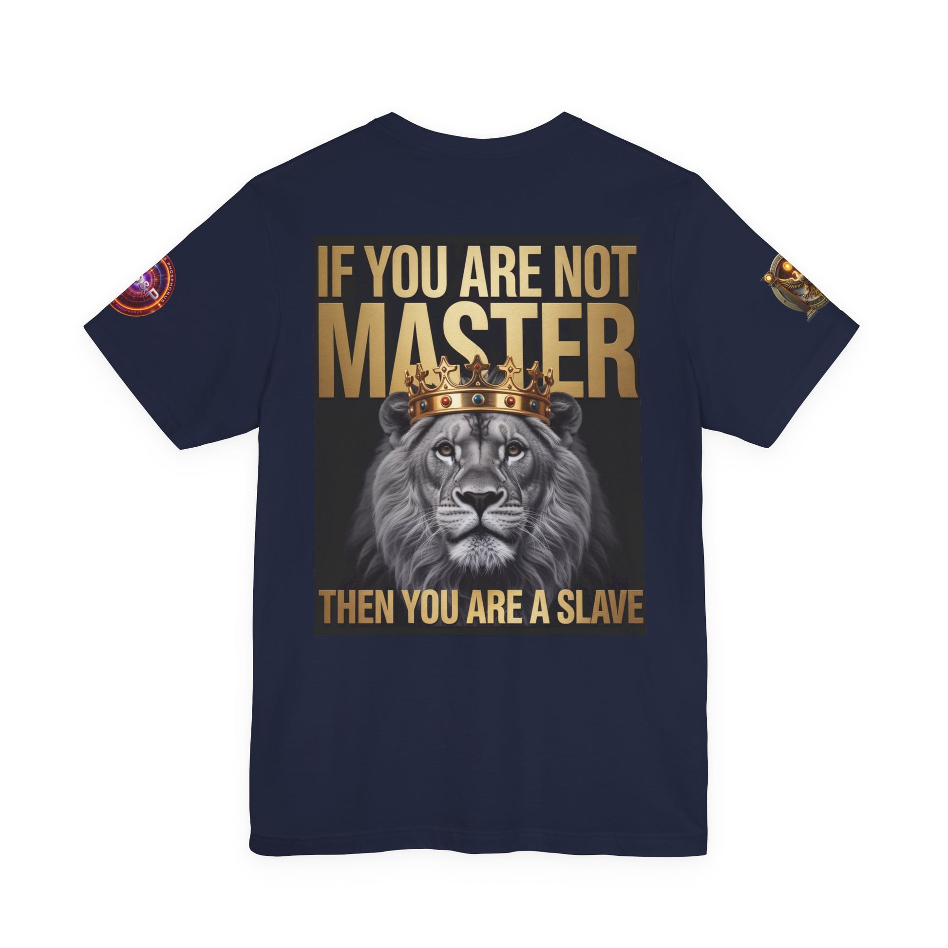 T-Shirt Master or slave LD&amp;P APPAREL Design Unisex Jersey Short Sleeve Tee