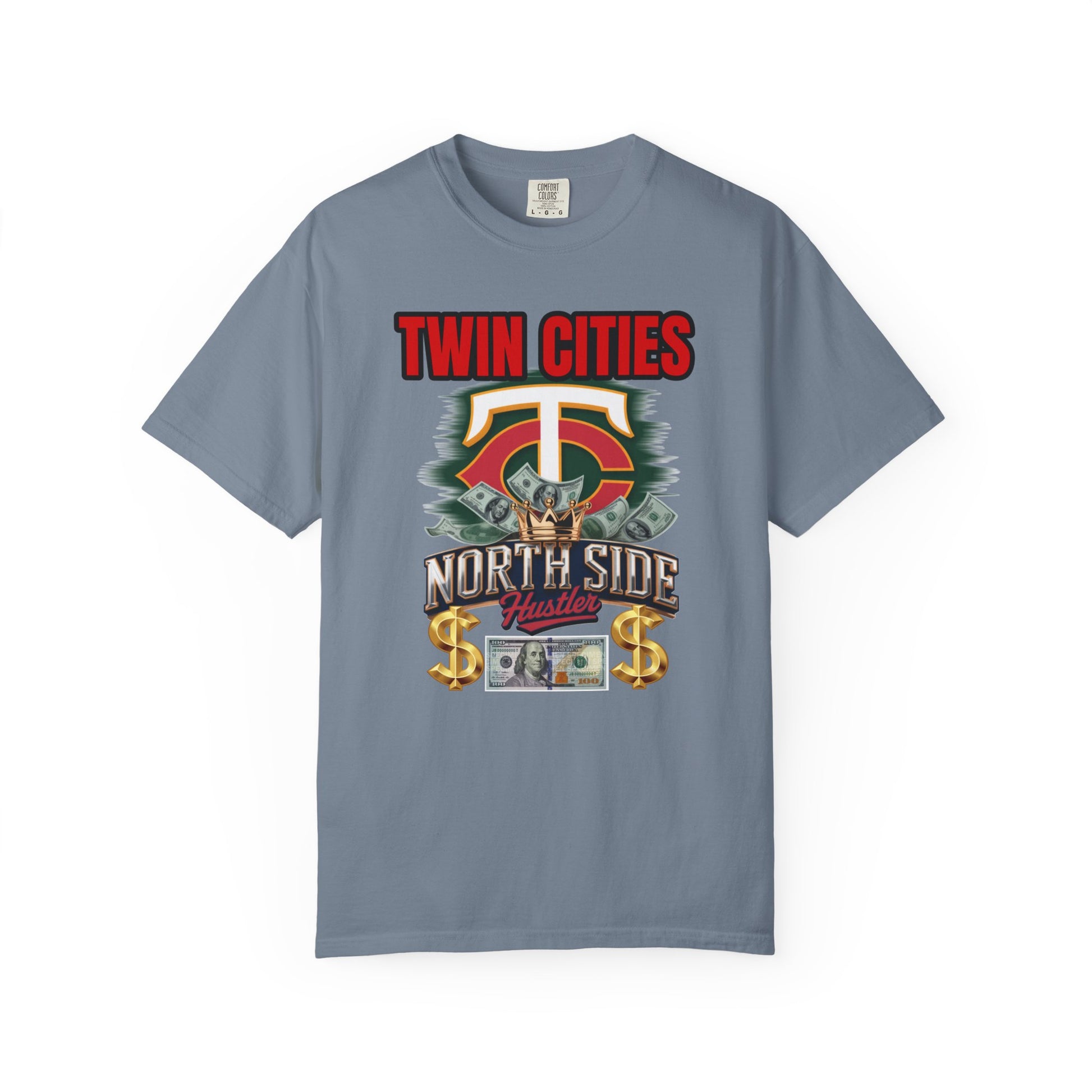 Garment-Dyed T-shirt - TC Northside HUSTLER