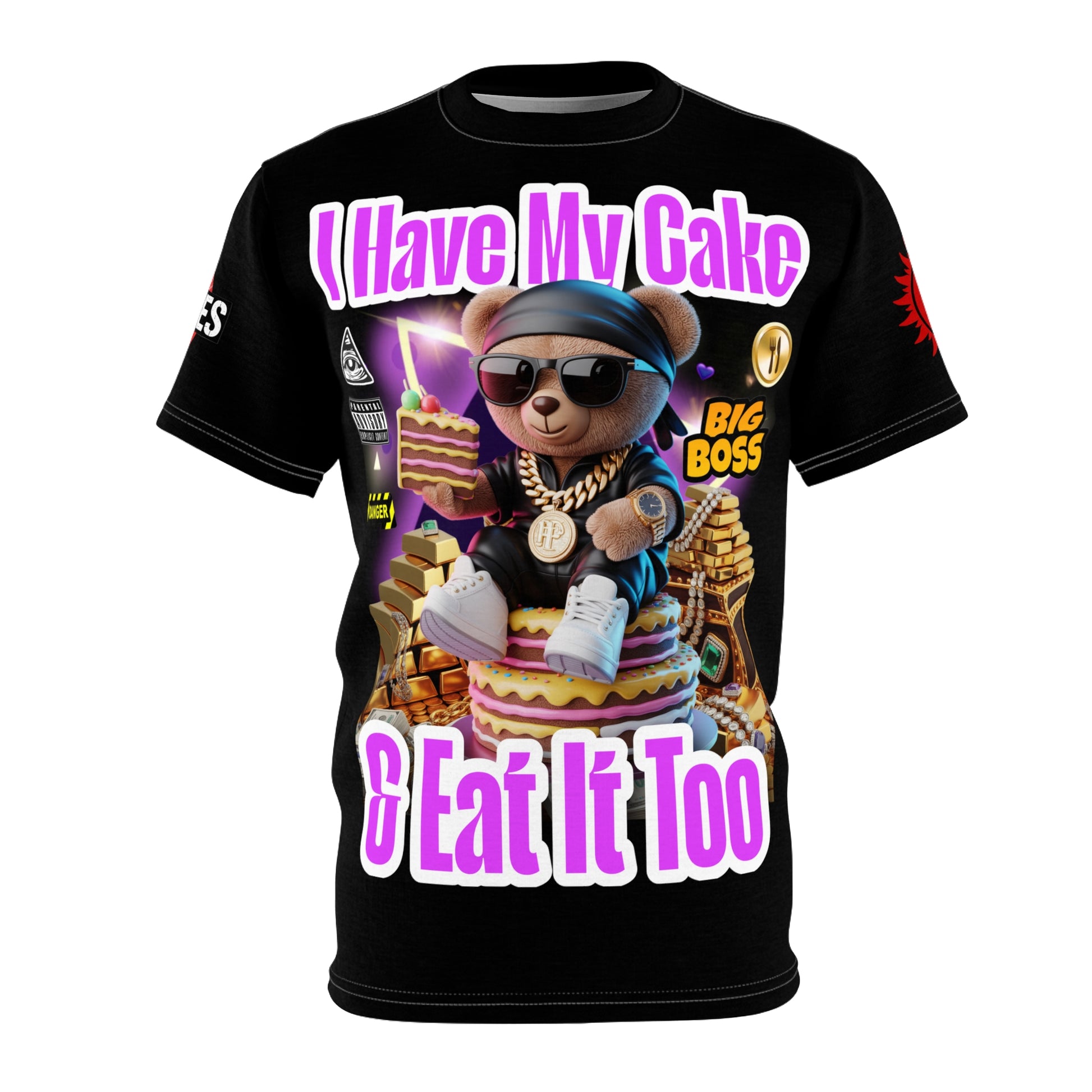 I Have My Cake LD&P APPAREL GRAPHIC Tee Black