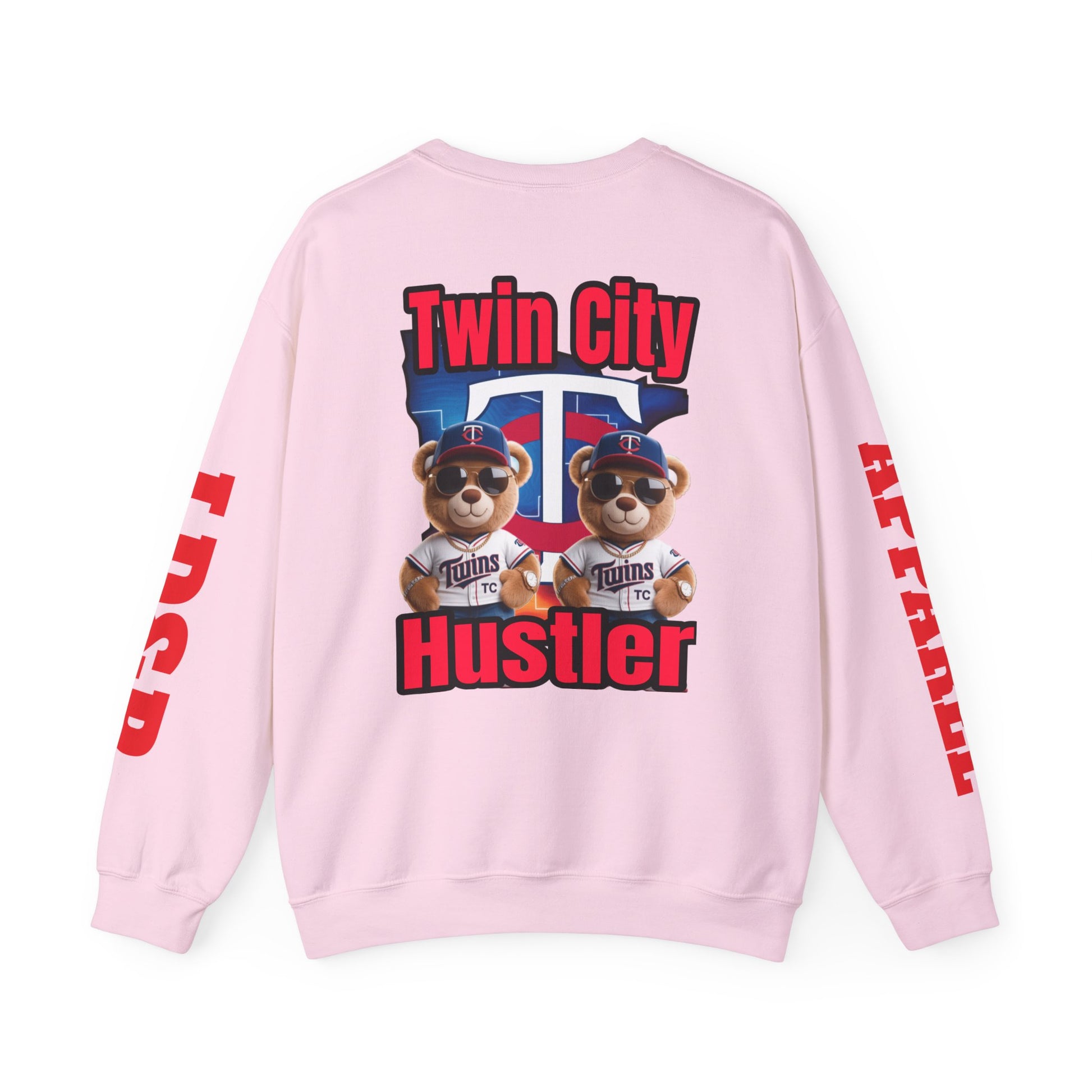 Crewneck Sweatshirt Twin City Hustler LD&P Apparel Design