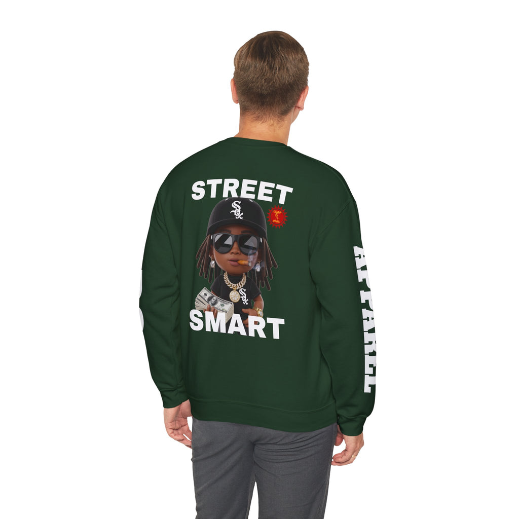 Street Smart Crewneck Sweatshirt - Urban Casual Wear