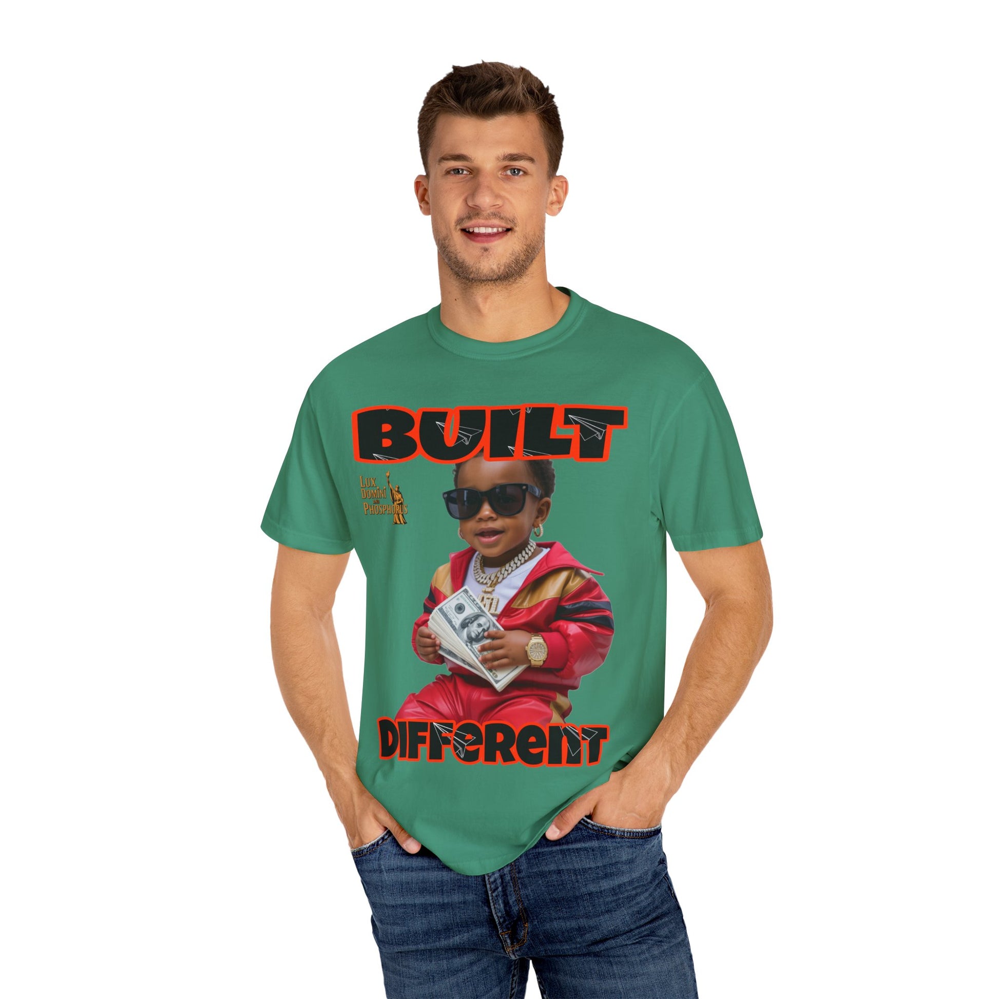 Garment-Dyed T-Shirt - Built Different LD&P Apparel