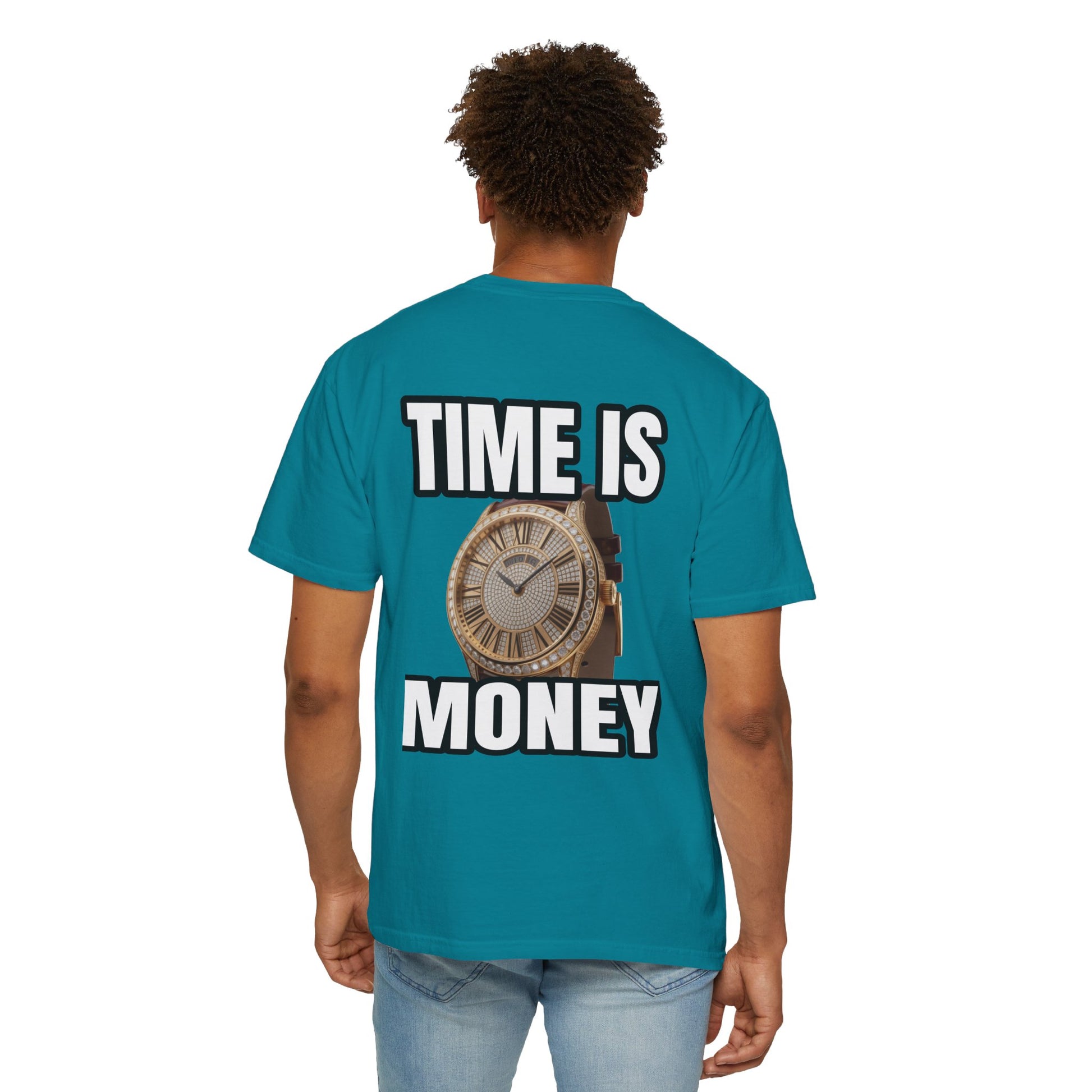 Garment-Dyed T-shirt - No Sleep, Time to Eat