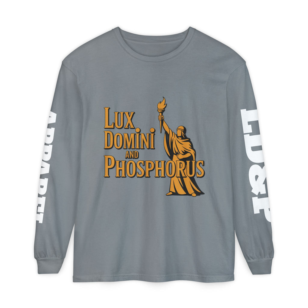 Long Sleeve T-Shirt Lux Domini and Phosphorus LD&P Apparel Design
